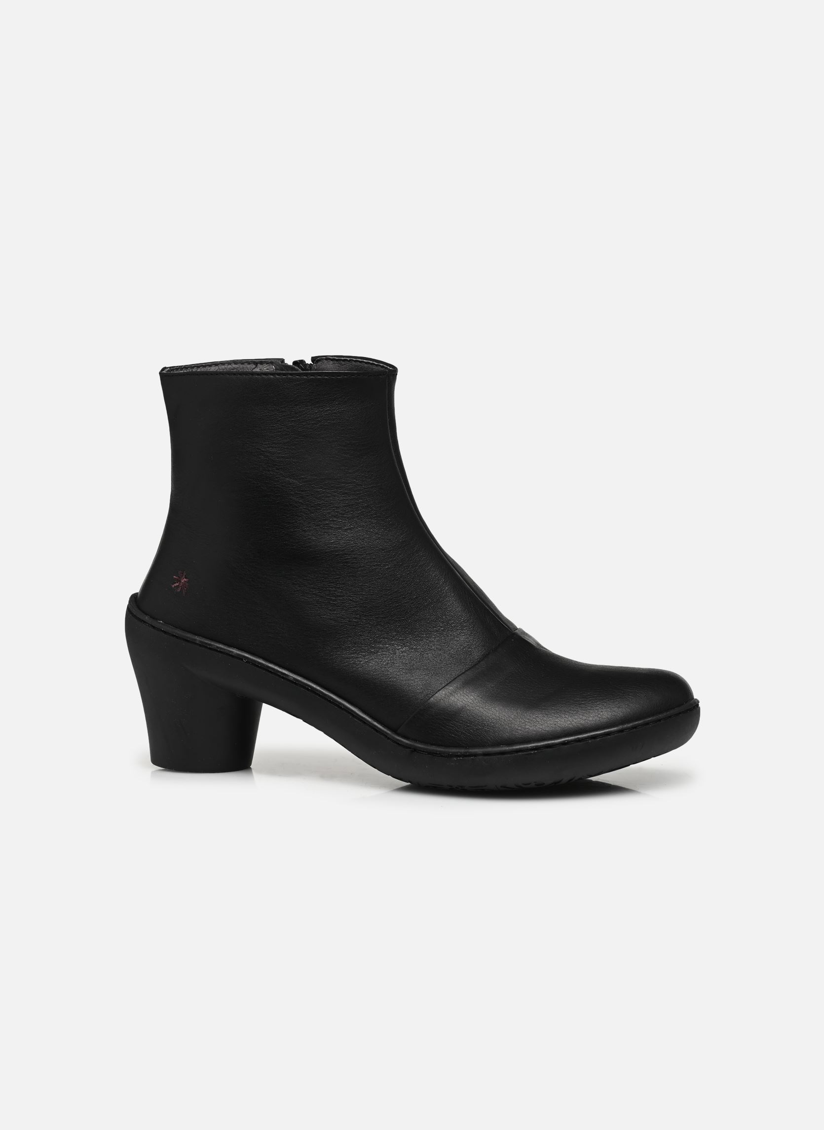 Niedrige Ankle Boots ALFAMA 1442 damen schwarz Art Niedrige Ankle Boots ALFAMA 1442 damen schwarz Black