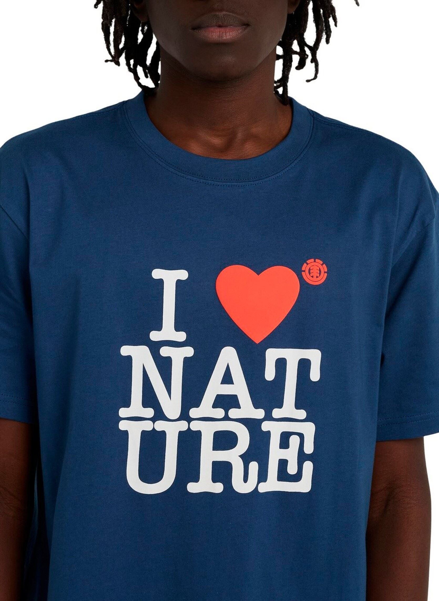 Tee-shirts I Heart Ss homme bleu Element Tee-shirts I Heart Ss homme bleu DARK DENIM