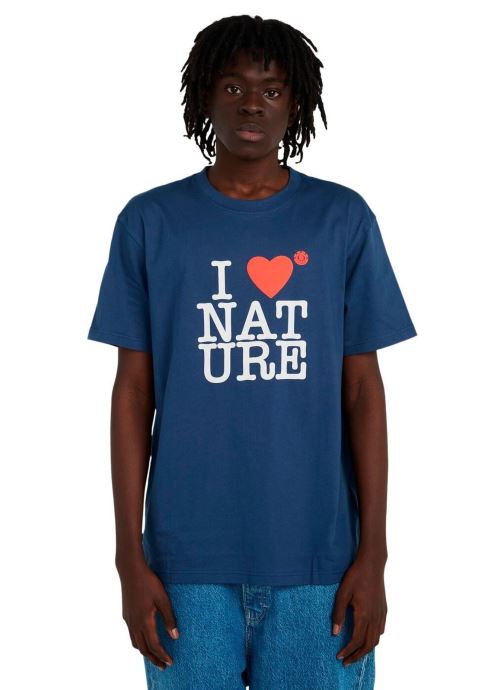 Element Tee-shirts I Heart Ss homme bleu