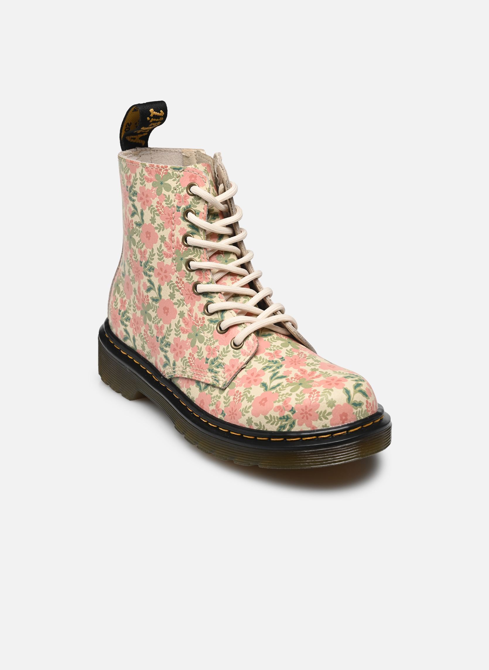 Boots enfant Dr. Martens 1460 Pascal J Pop Floral Print