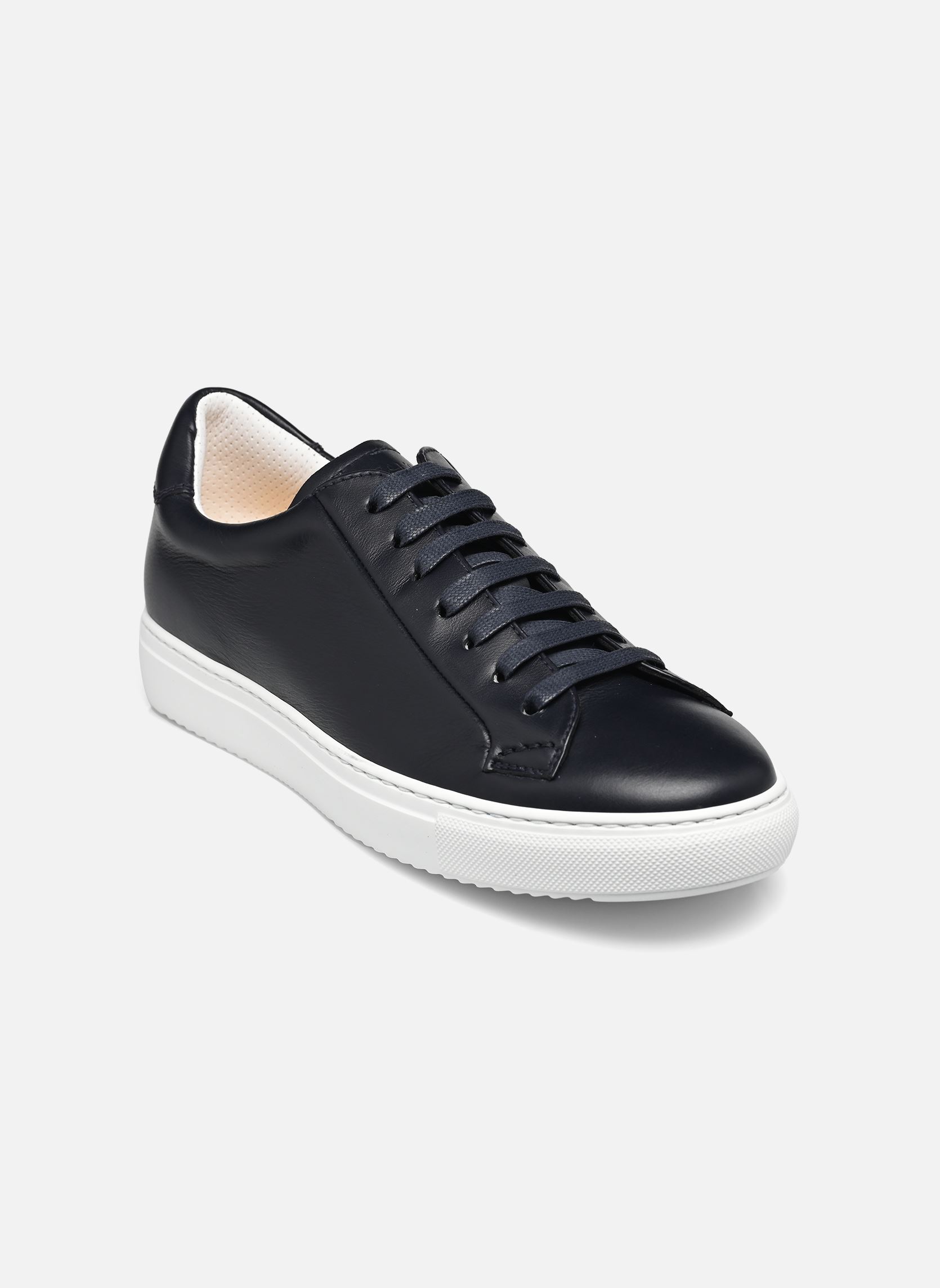 Baskets basses DU1796 homme bleu Doucal's Baskets basses DU1796 homme bleu Notte + FD Bianco