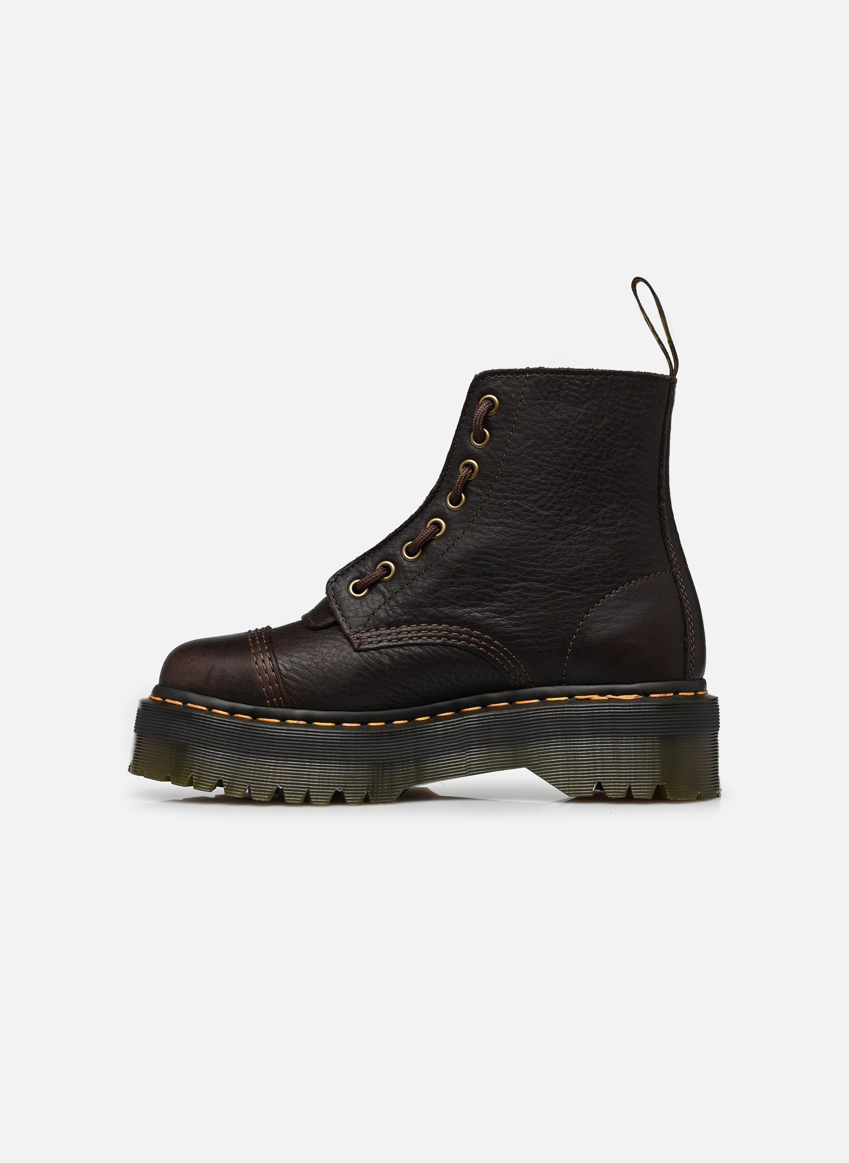 Bottines à lacets Sinclair femme marron Dr. Martens Bottines à lacets Sinclair femme marron DARK BROWN AMBASSADOR