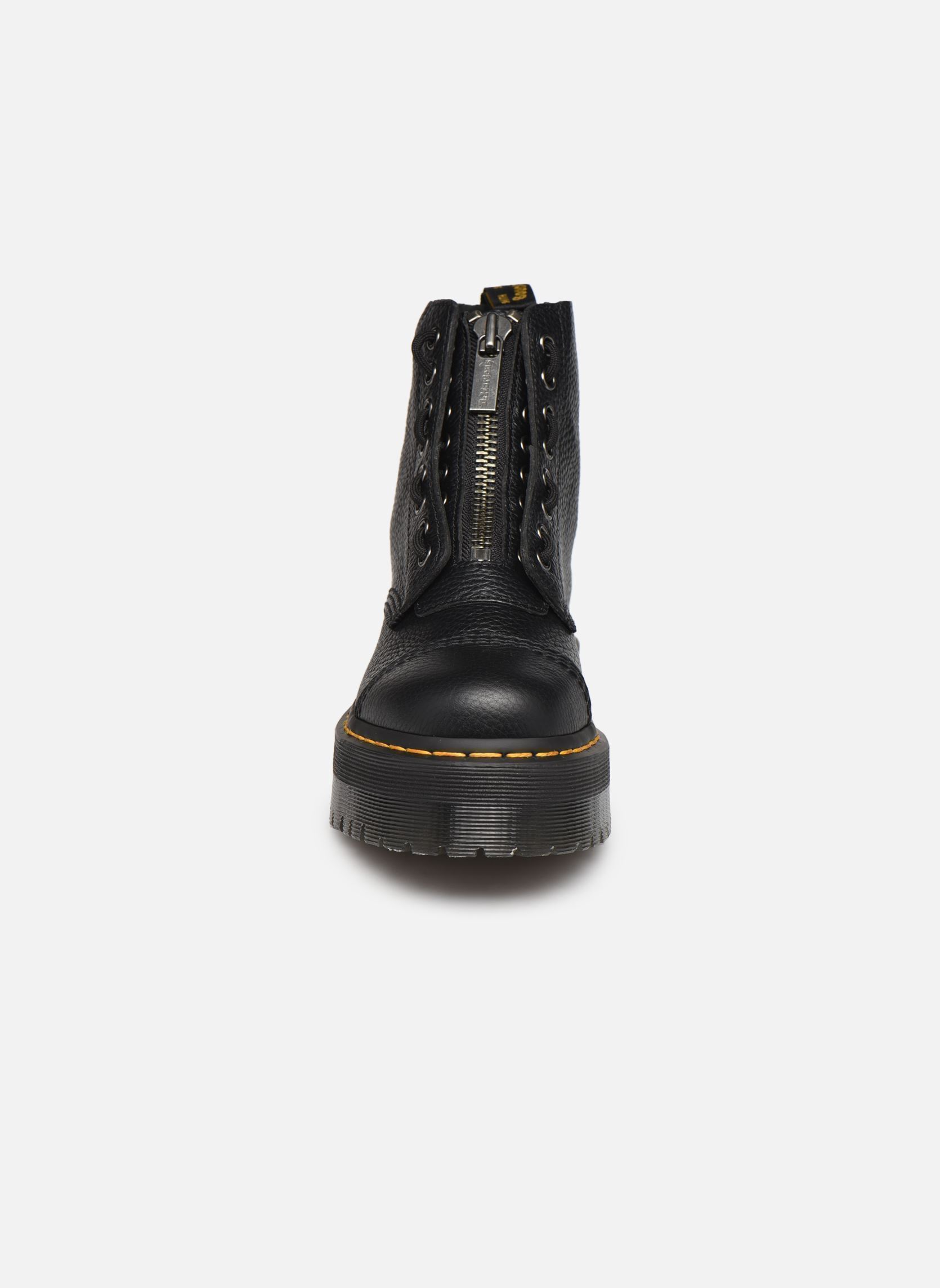 Bottines à lacets Sinclair femme noir Dr. Martens Bottines à lacets Sinclair femme noir BLACK MILLED NAPPA
