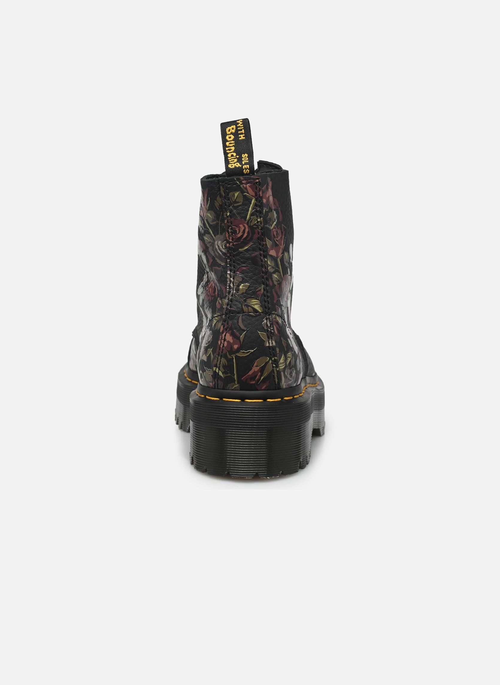 Bottines à lacets Sinclair femme noir Dr. Martens Bottines à lacets Sinclair femme noir BLACK DECAYED ROSES CLASSIC TU