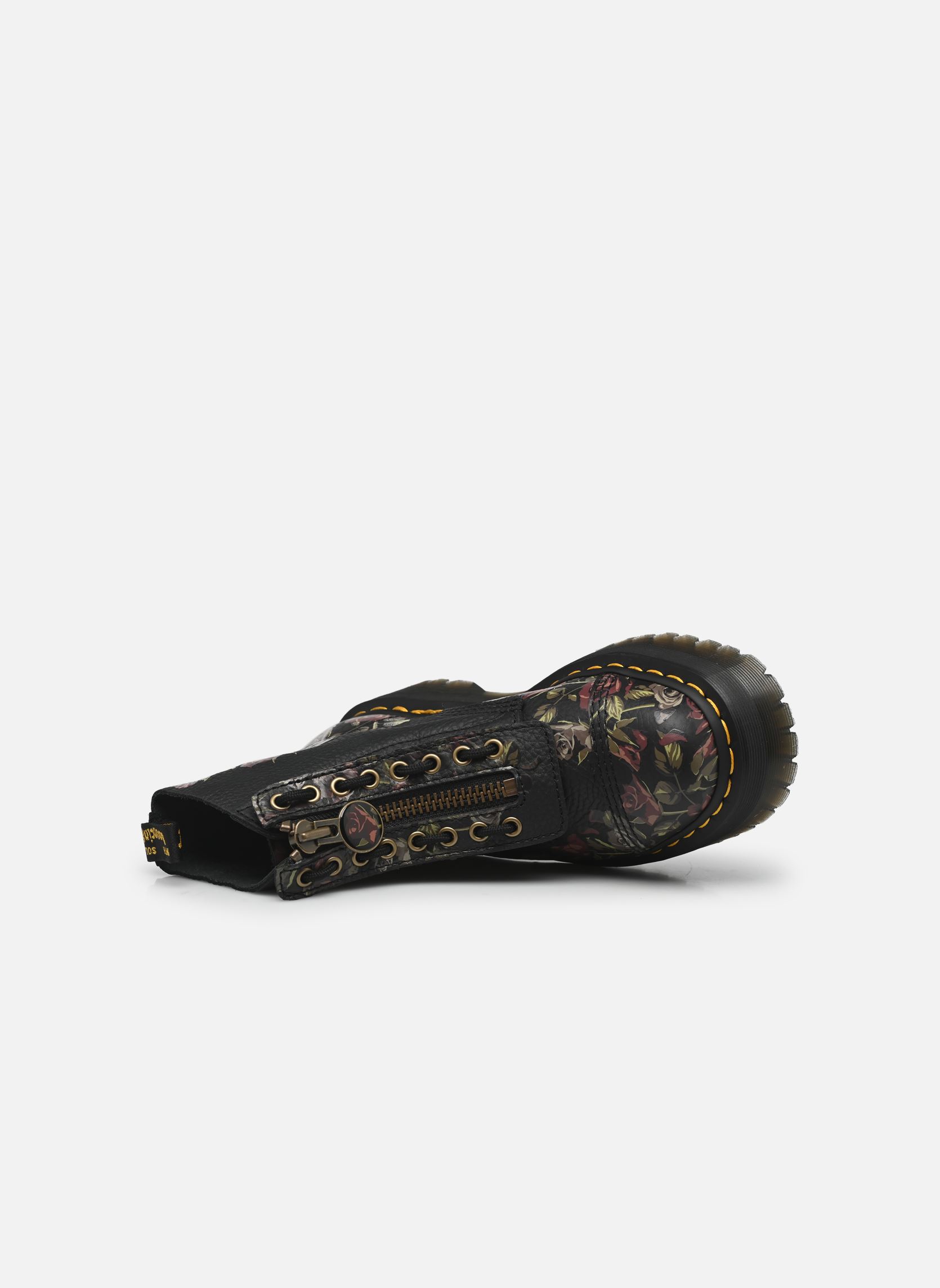 Bottines à lacets Sinclair femme noir Dr. Martens Bottines à lacets Sinclair femme noir BLACK DECAYED ROSES CLASSIC TU
