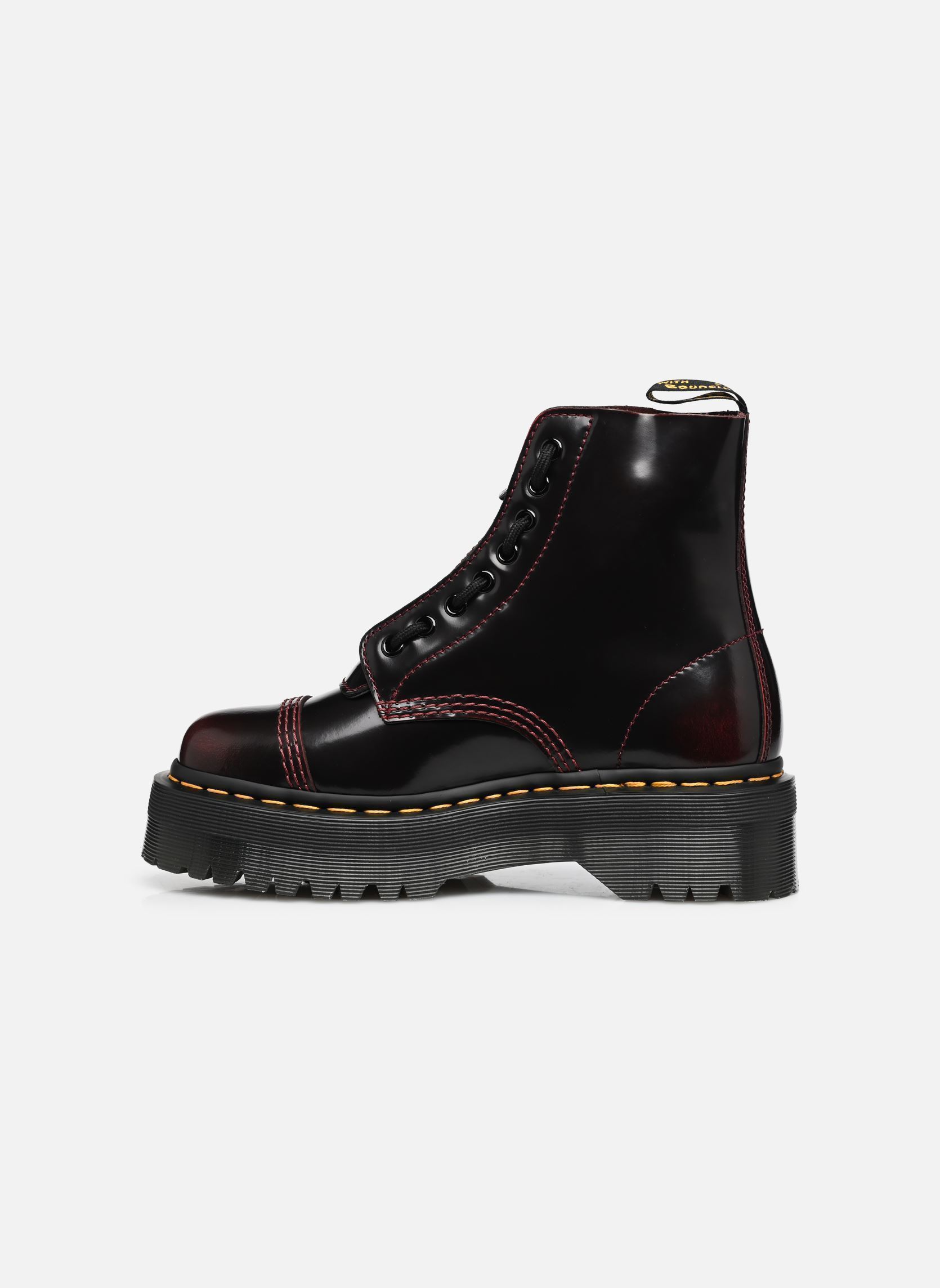 Geschnürte Stiefeletten Sinclair damen bordeaux Dr. Martens Geschnürte Stiefeletten Sinclair damen bordeaux CHERRY RED ARCADIA
