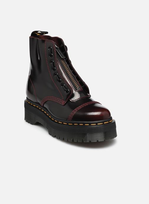 Dr. Martens Bottines à lacets Sinclair femme bordeaux