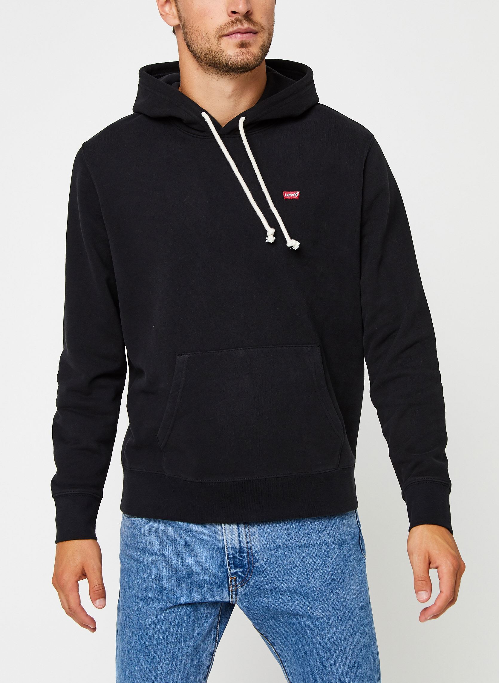Sweats à capuche THE ORIGINAL HM HOODIE homme noir Levi's Sweats à capuche THE ORIGINAL HM HOODIE homme noir Mineral Black