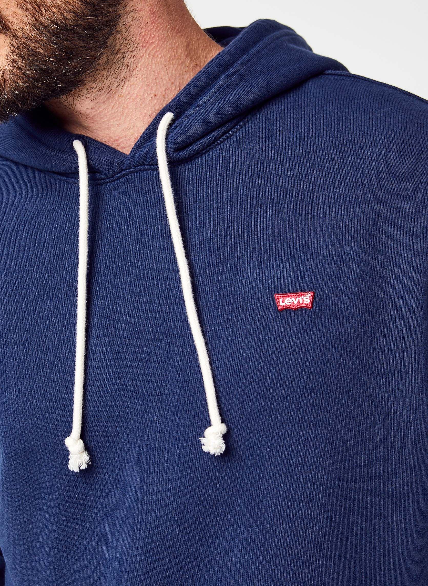 Sweats à capuche THE ORIGINAL HM HOODIE homme bleu Levi's Sweats à capuche THE ORIGINAL HM HOODIE homme bleu Dress Blues