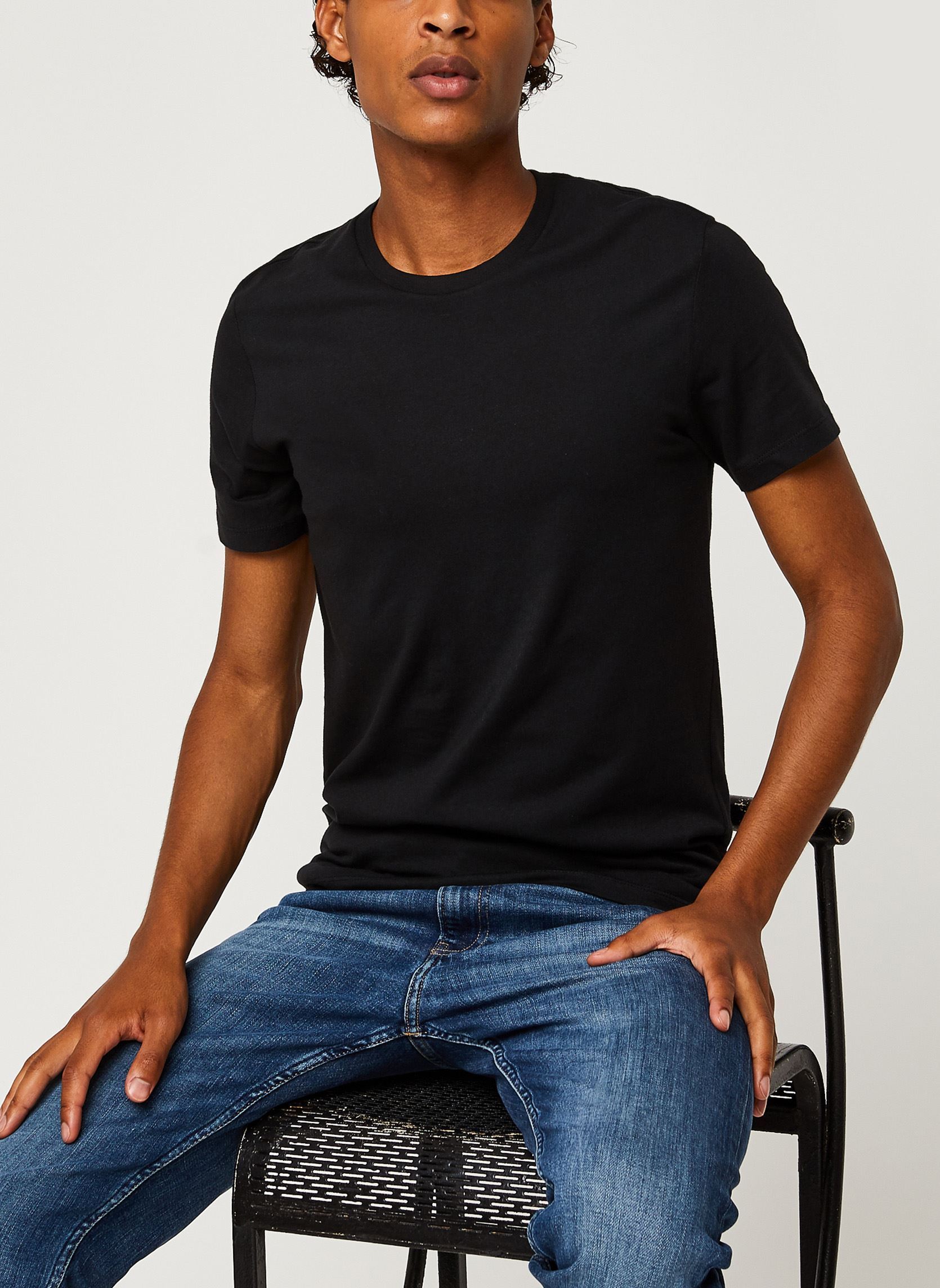 T shirt Levis SLIM 2PK CREWNECK 1 EU - vue 6