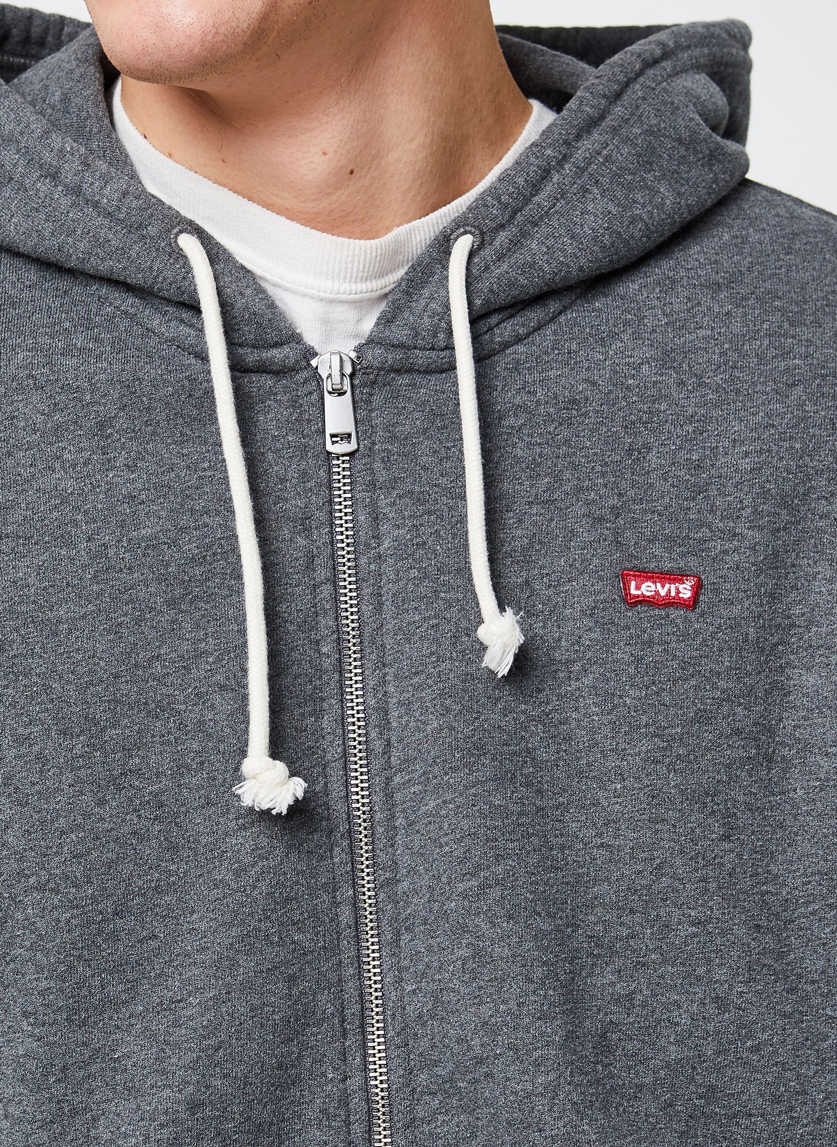 Sudaderas con cremallera THE ORIGINAL HM ZIP UP hombre gris Levi's Sudaderas con cremallera THE ORIGINAL HM ZIP UP hombre gris Charcoal Heather Xx