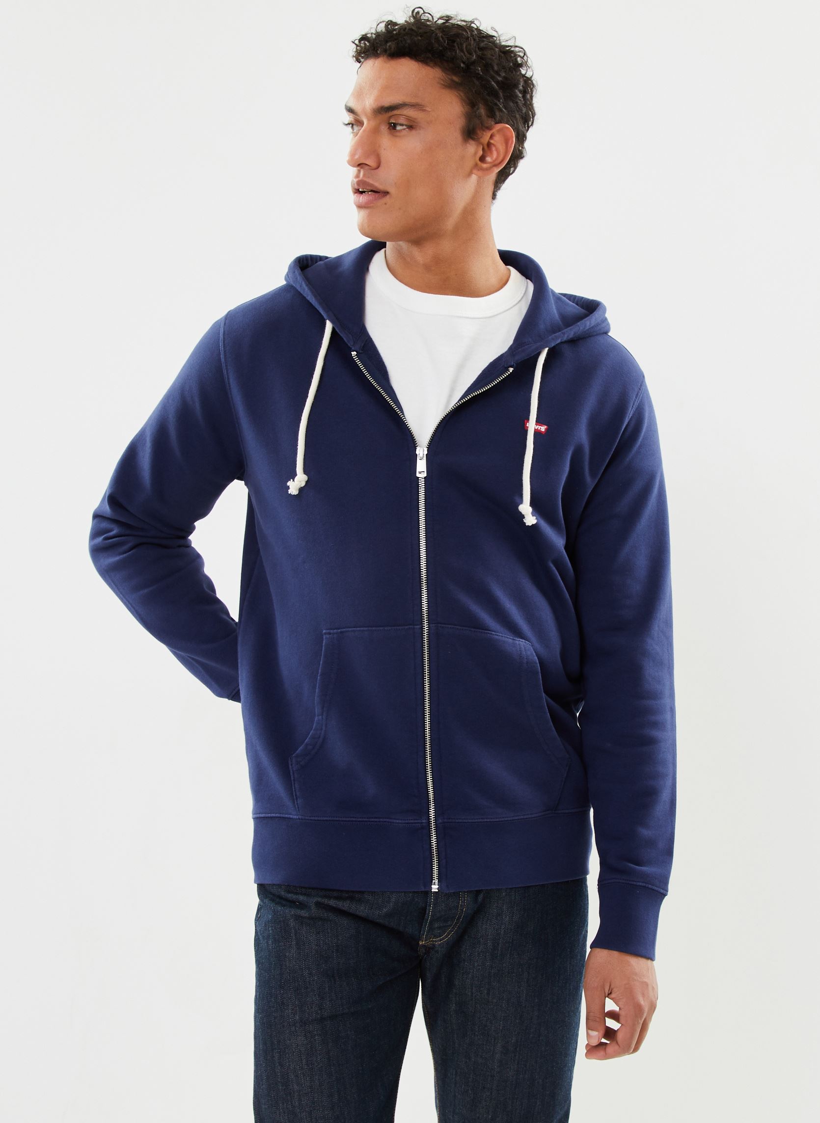 Sweat shirt Levis NEW ORIGINAL ZIP UP EU - vue 5