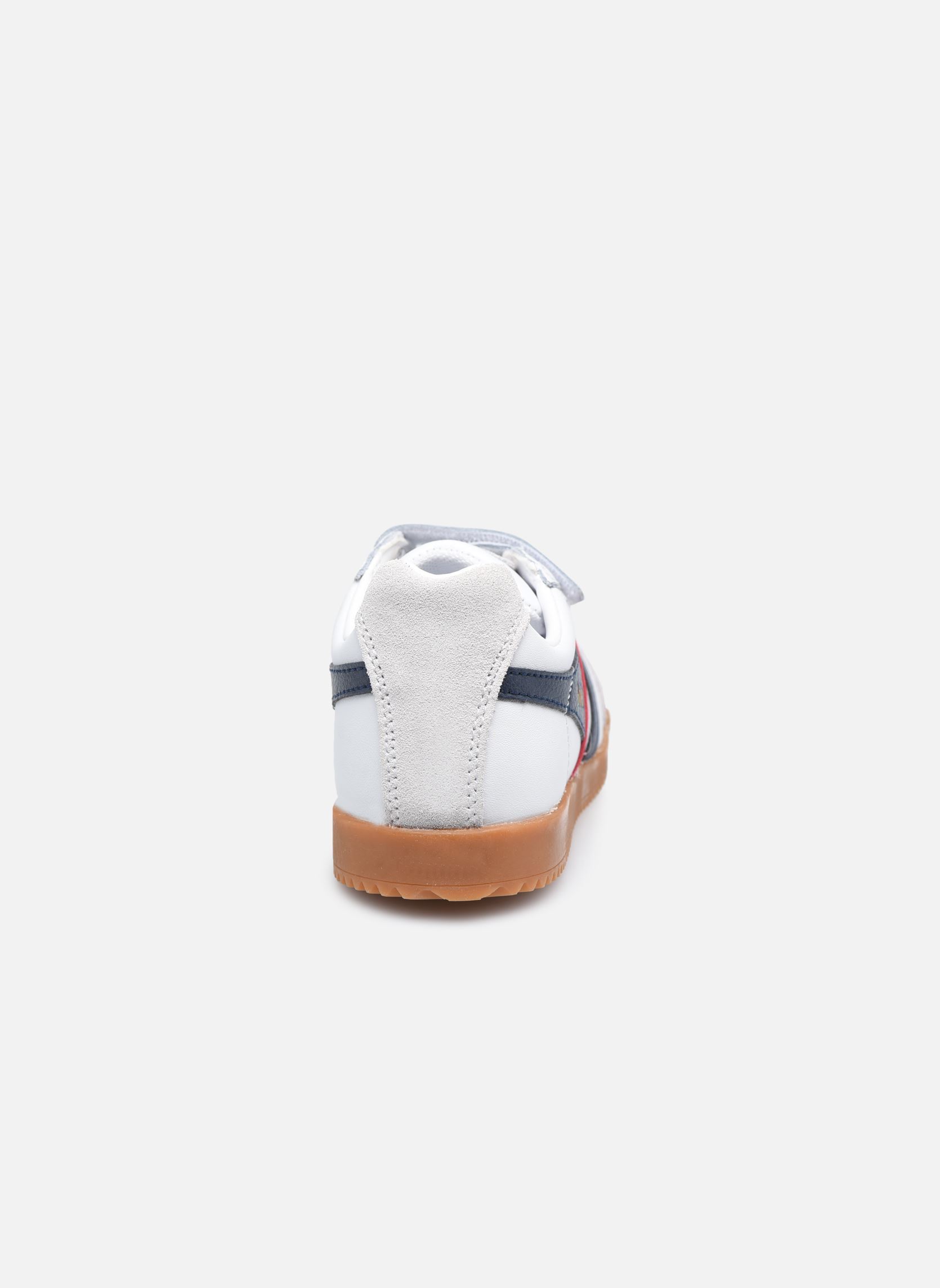 Baskets basses Harrier Leather Velcro blanc Gola Baskets basses Harrier Leather Velcro blanc WhiteNavyRed