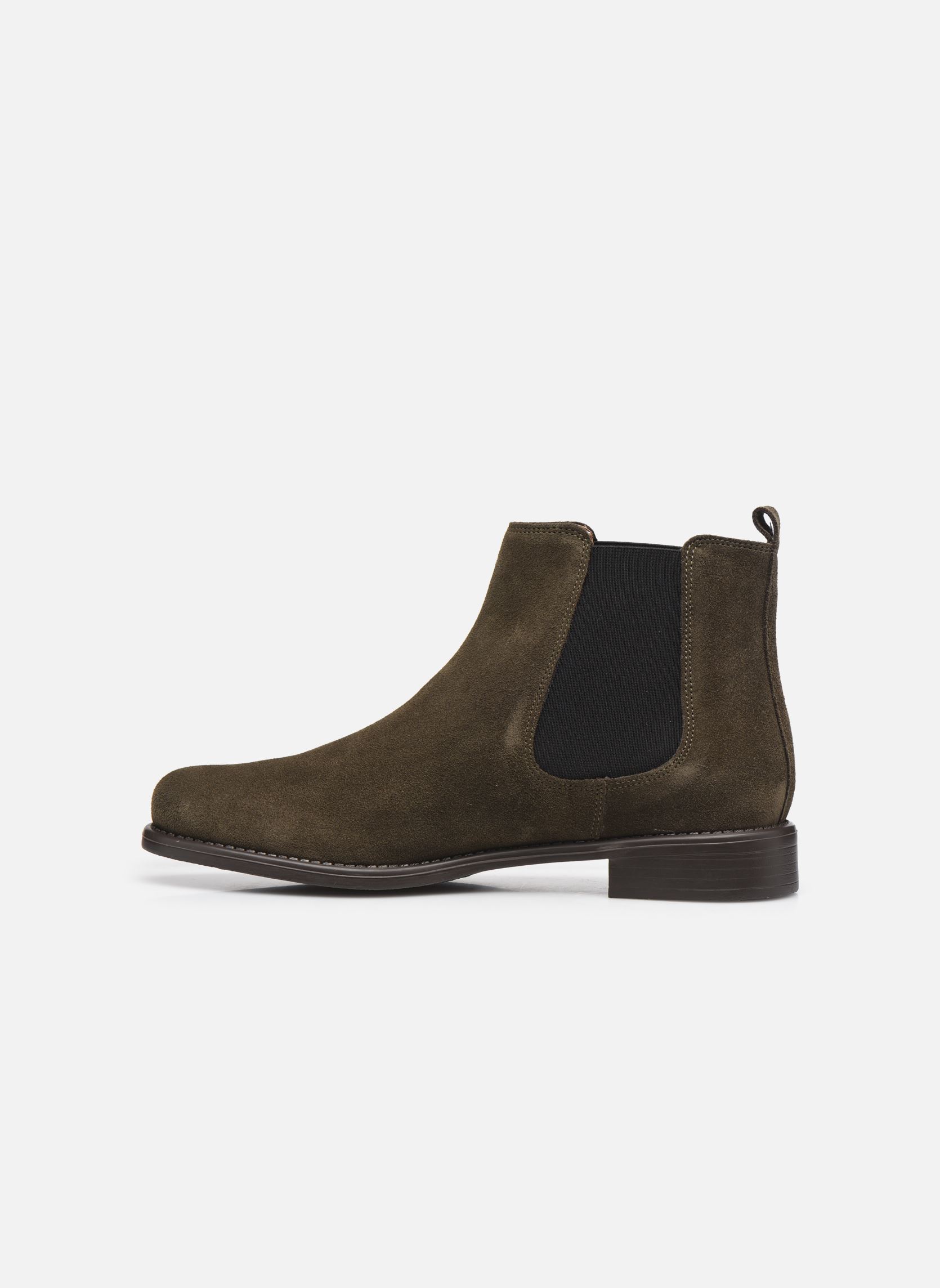 Niedrige Ankle Boots Cedra damen grün Georgia Rose Niedrige Ankle Boots Cedra damen grün Kaki