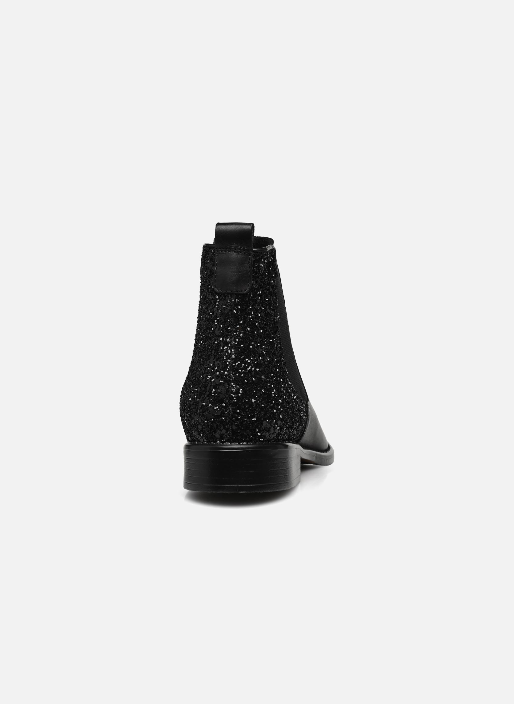 Niedrige Ankle Boots Cedra damen schwarz Georgia Rose Niedrige Ankle Boots Cedra damen schwarz Noir glitter