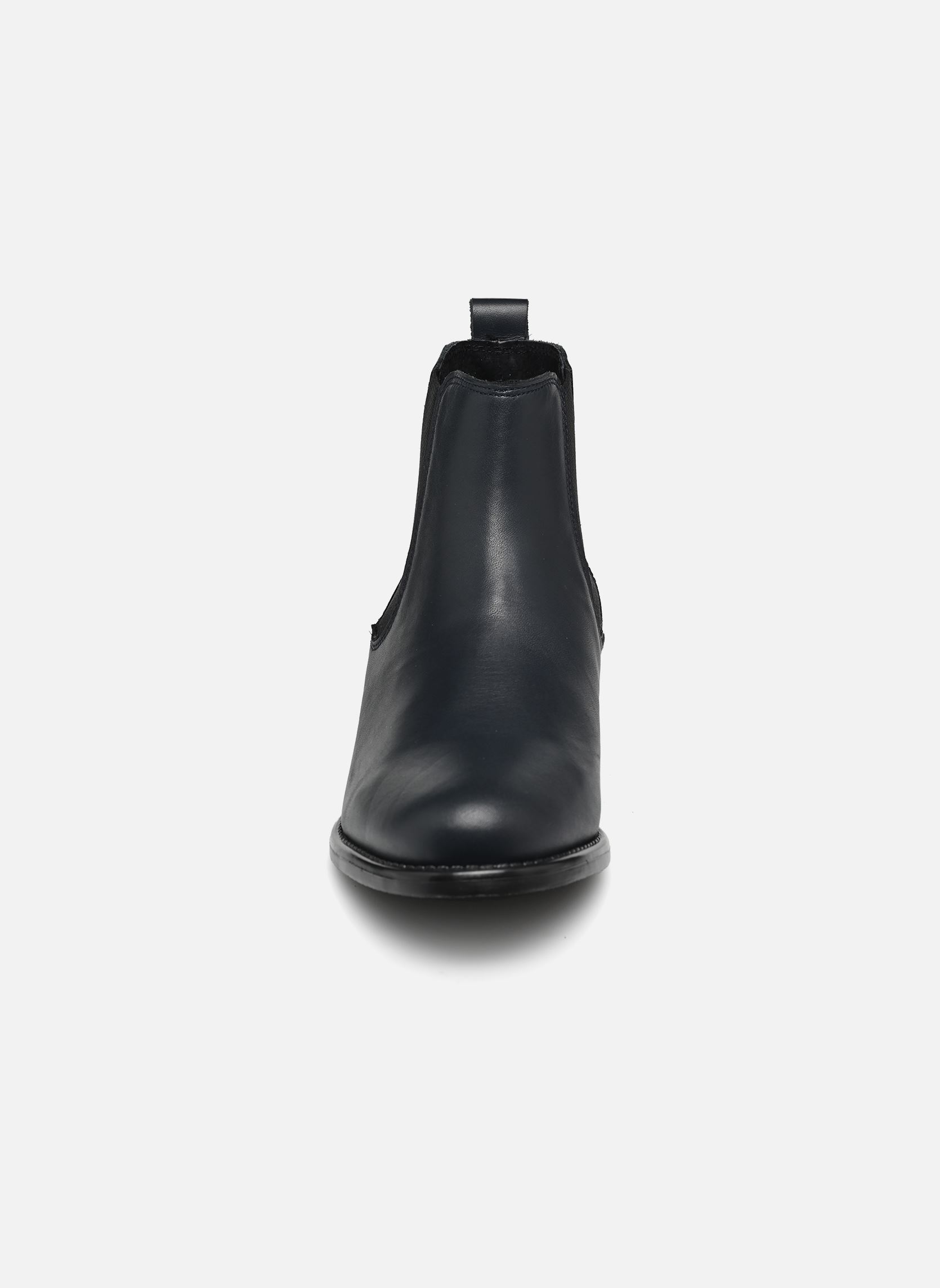 Niedrige Ankle Boots Cedra damen blau Georgia Rose Niedrige Ankle Boots Cedra damen blau Cuir Lisse Marine