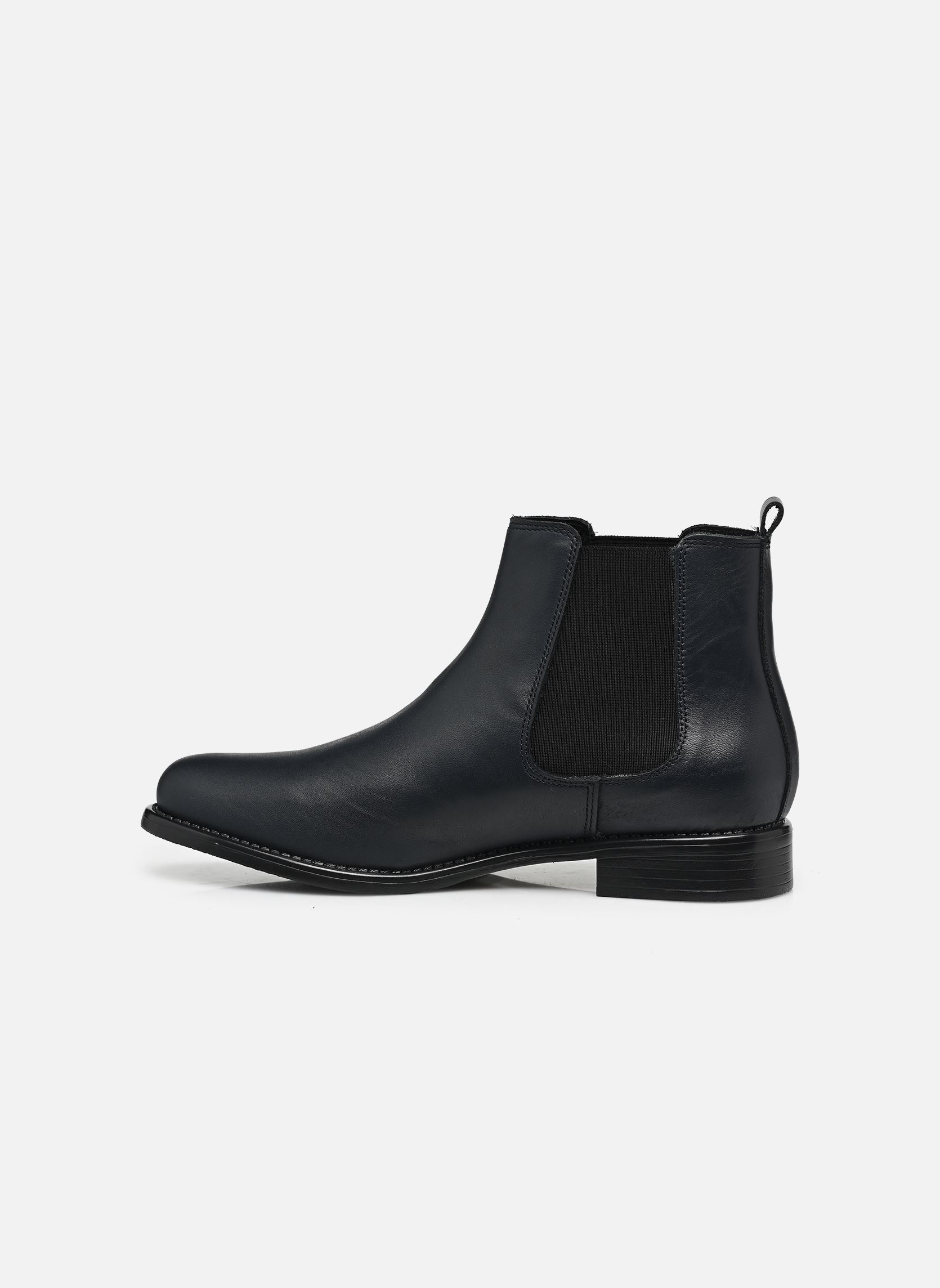 Niedrige Ankle Boots Cedra damen blau Georgia Rose Niedrige Ankle Boots Cedra damen blau Cuir Lisse Marine