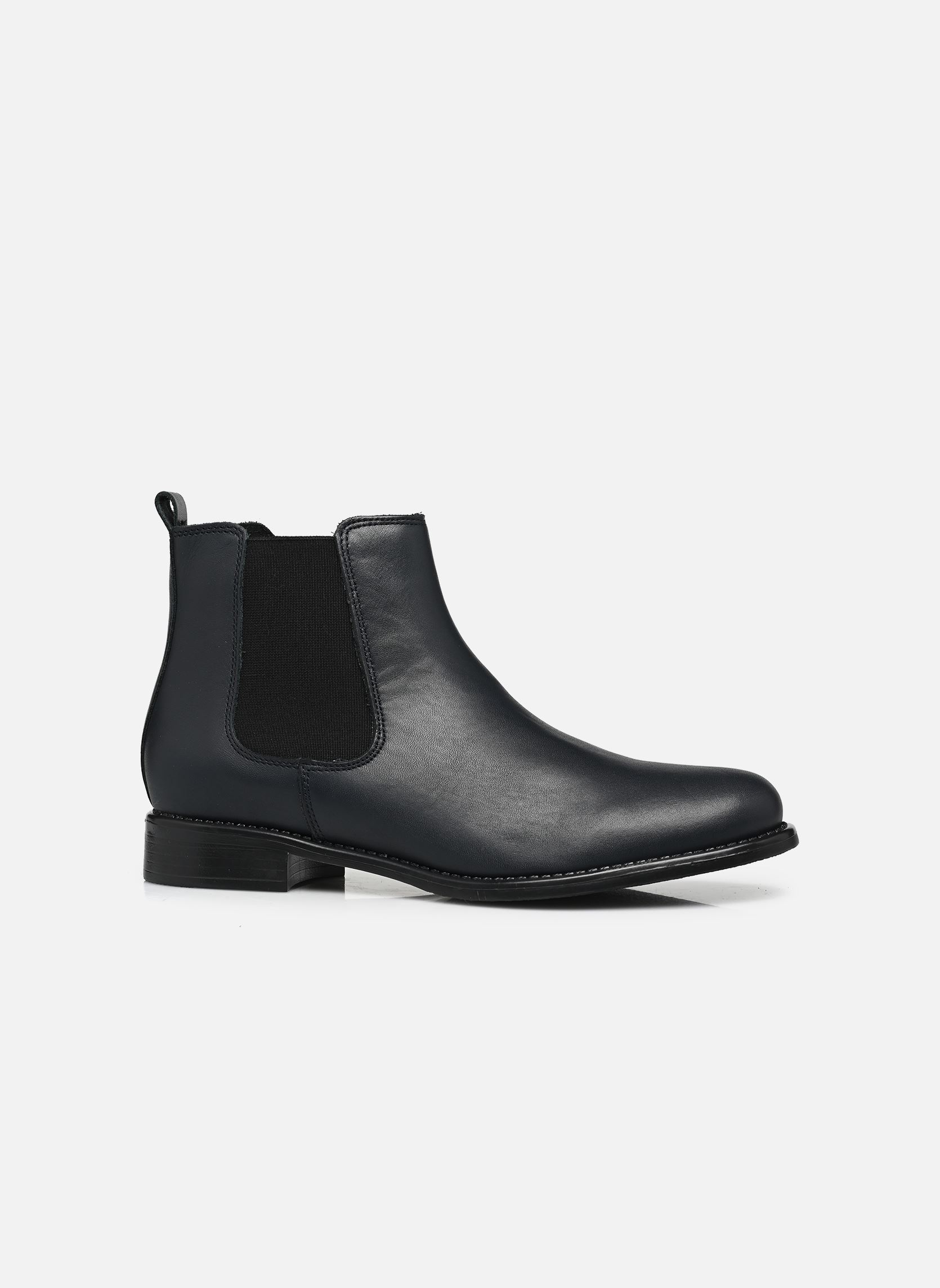 Niedrige Ankle Boots Cedra damen blau Georgia Rose Niedrige Ankle Boots Cedra damen blau Cuir Lisse Marine