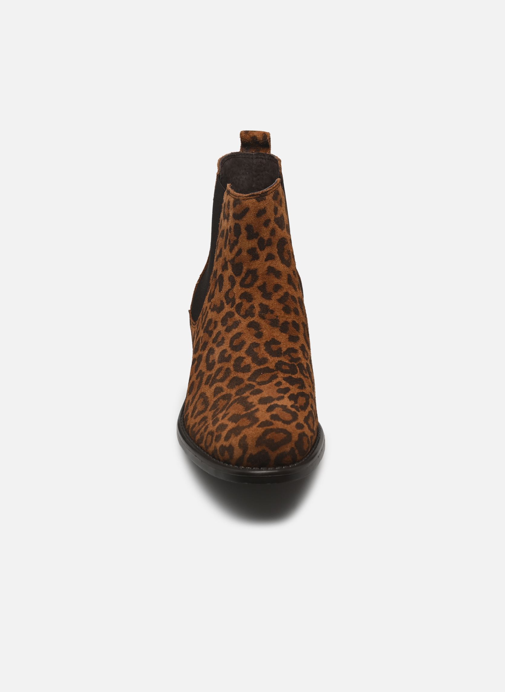 Niedrige Ankle Boots Cedra damen braun Georgia Rose Niedrige Ankle Boots Cedra damen braun Léopard