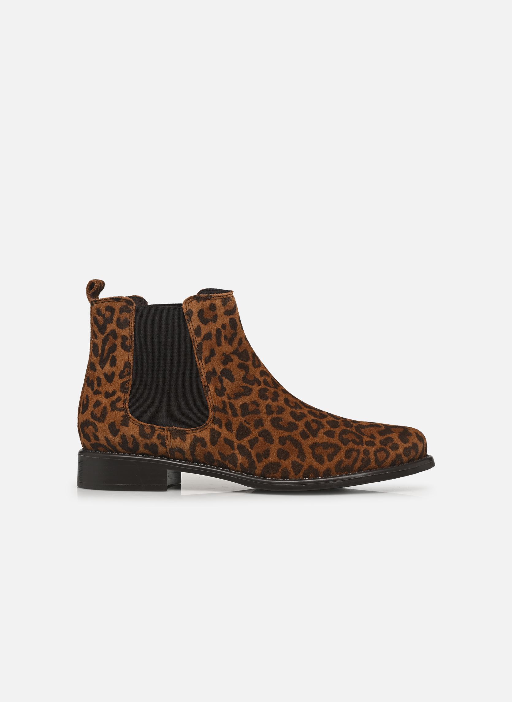 Niedrige Ankle Boots Cedra damen braun Georgia Rose Niedrige Ankle Boots Cedra damen braun Léopard