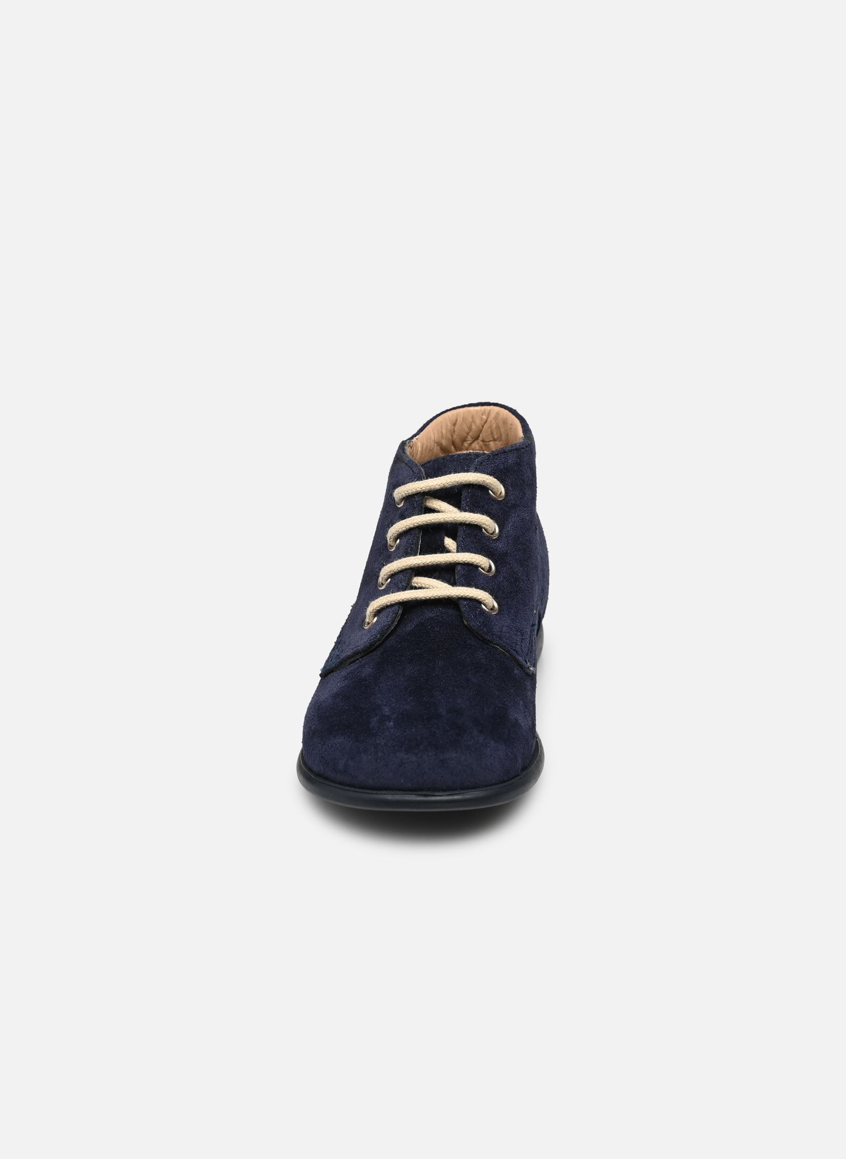 Babyschoenen Nioupi Derby meisjes blauw Pom d Api Babyschoenen Nioupi Derby meisjes blauw MARINE 2