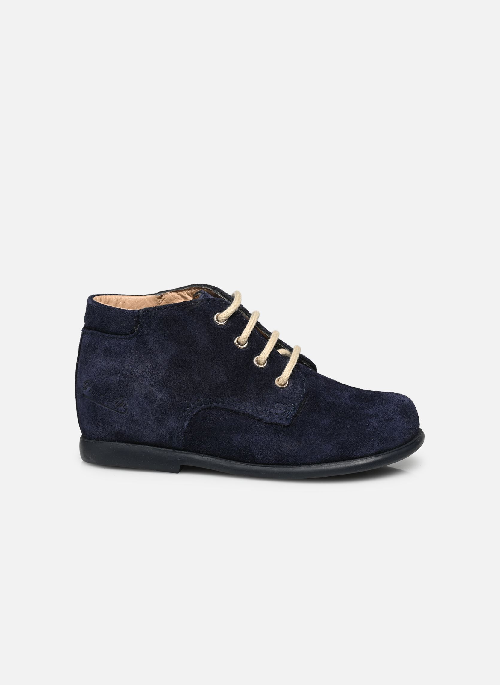 Babyschoenen Nioupi Derby meisjes blauw Pom d Api Babyschoenen Nioupi Derby meisjes blauw MARINE 2