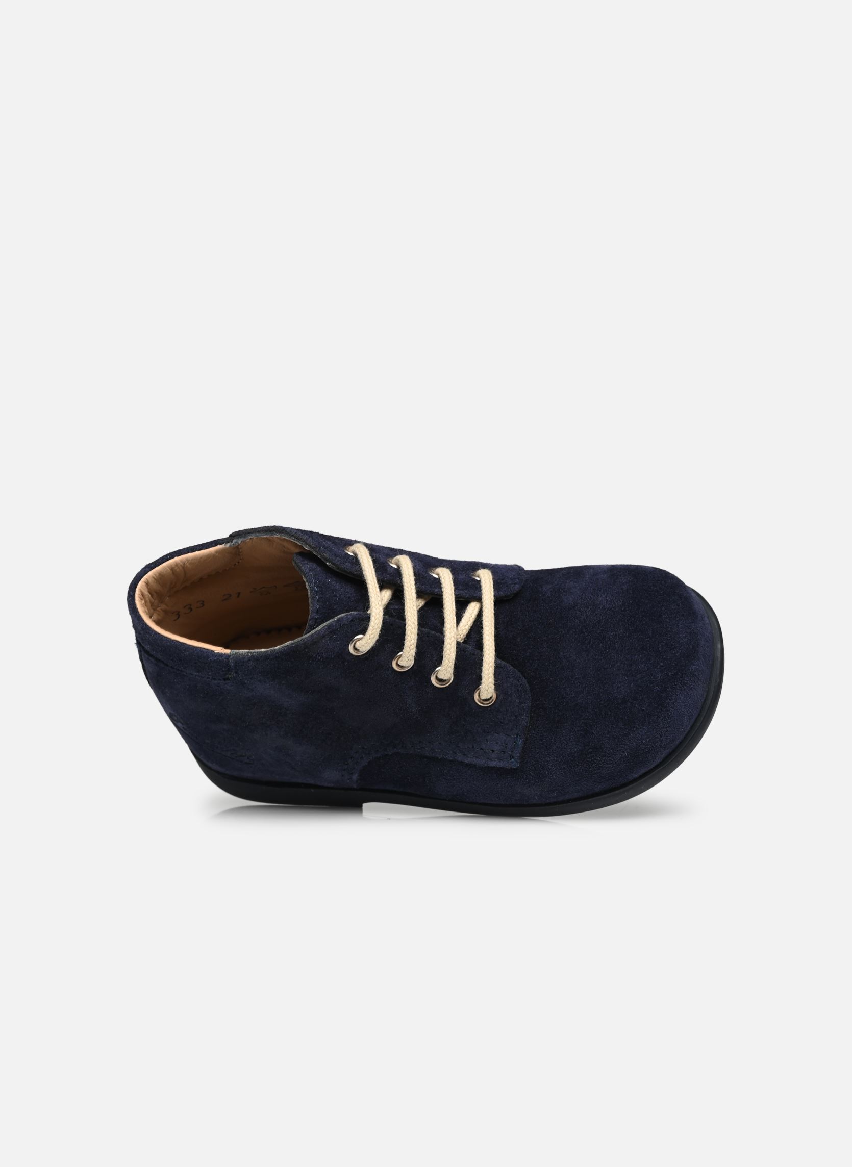 Babyschoenen Nioupi Derby meisjes blauw Pom d Api Babyschoenen Nioupi Derby meisjes blauw MARINE 2