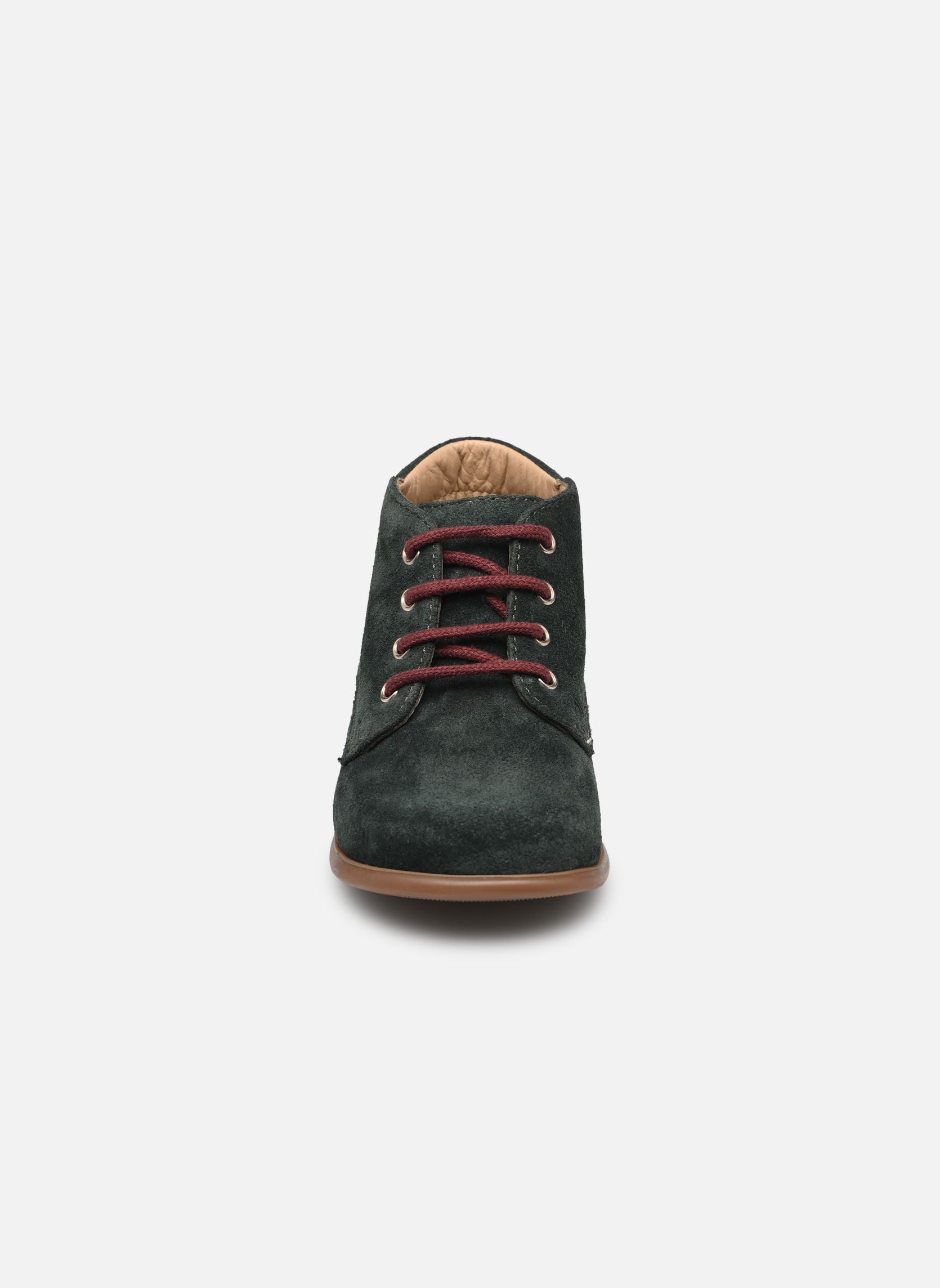 Chaussures premiers pas Nioupi Derby fille vert Pom d Api Chaussures premiers pas Nioupi Derby fille vert PIN
