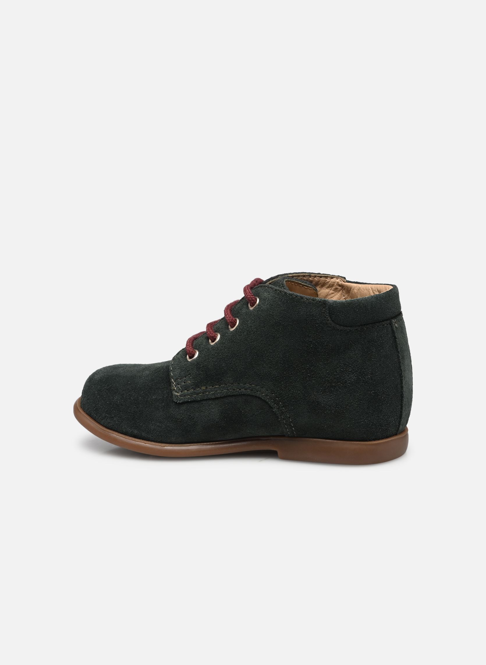 Chaussures premiers pas Nioupi Derby fille vert Pom d Api Chaussures premiers pas Nioupi Derby fille vert PIN