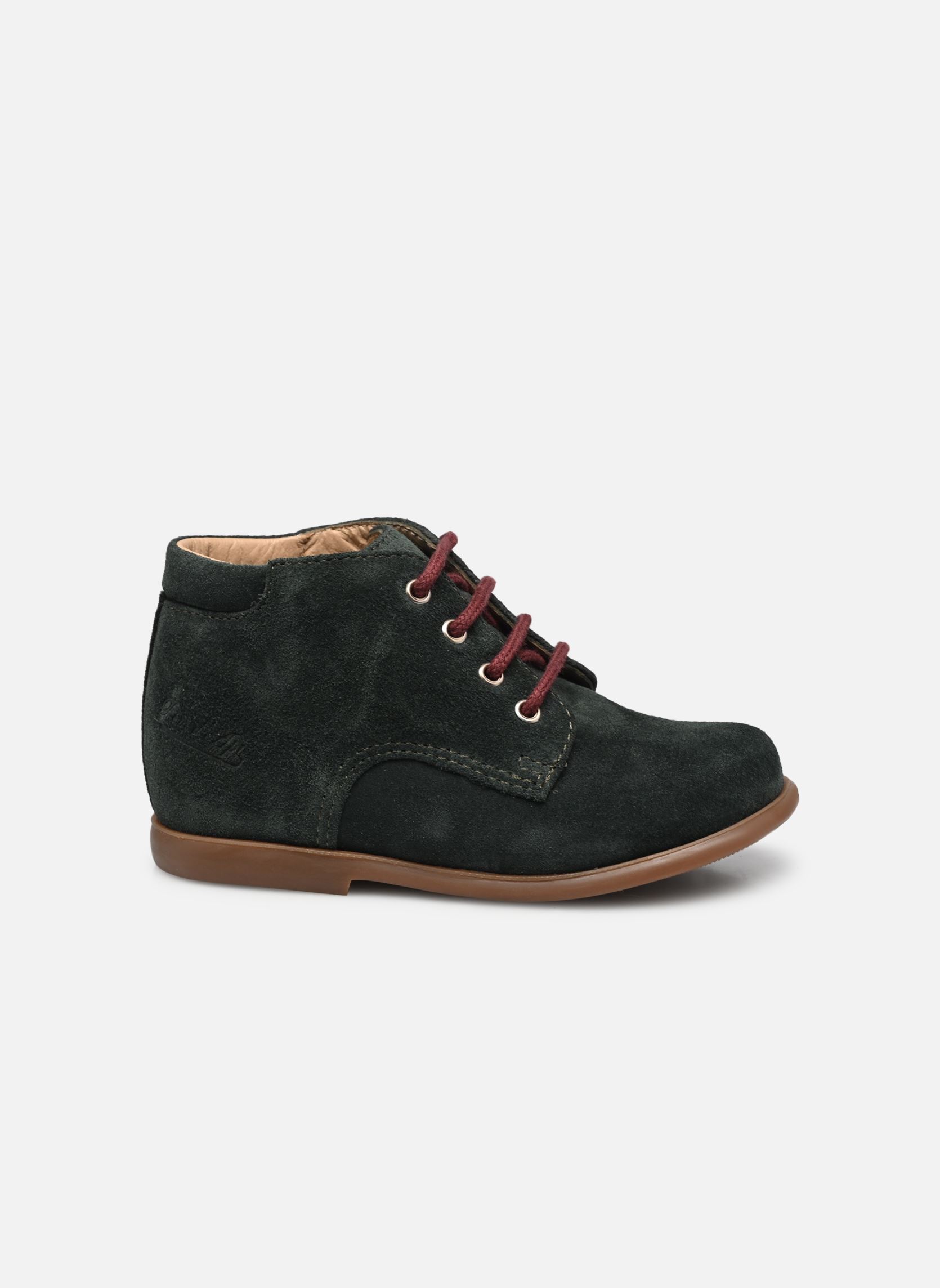 Chaussures premiers pas Nioupi Derby fille vert Pom d Api Chaussures premiers pas Nioupi Derby fille vert PIN
