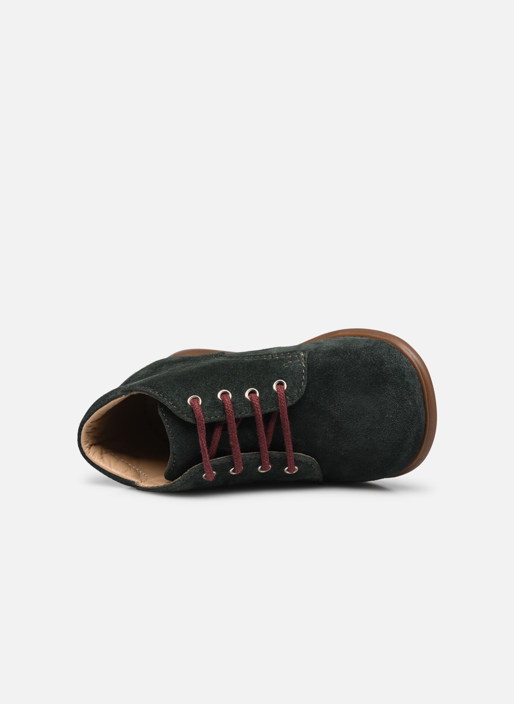 Chaussures premiers pas Nioupi Derby fille vert Pom d Api Chaussures premiers pas Nioupi Derby fille vert PIN