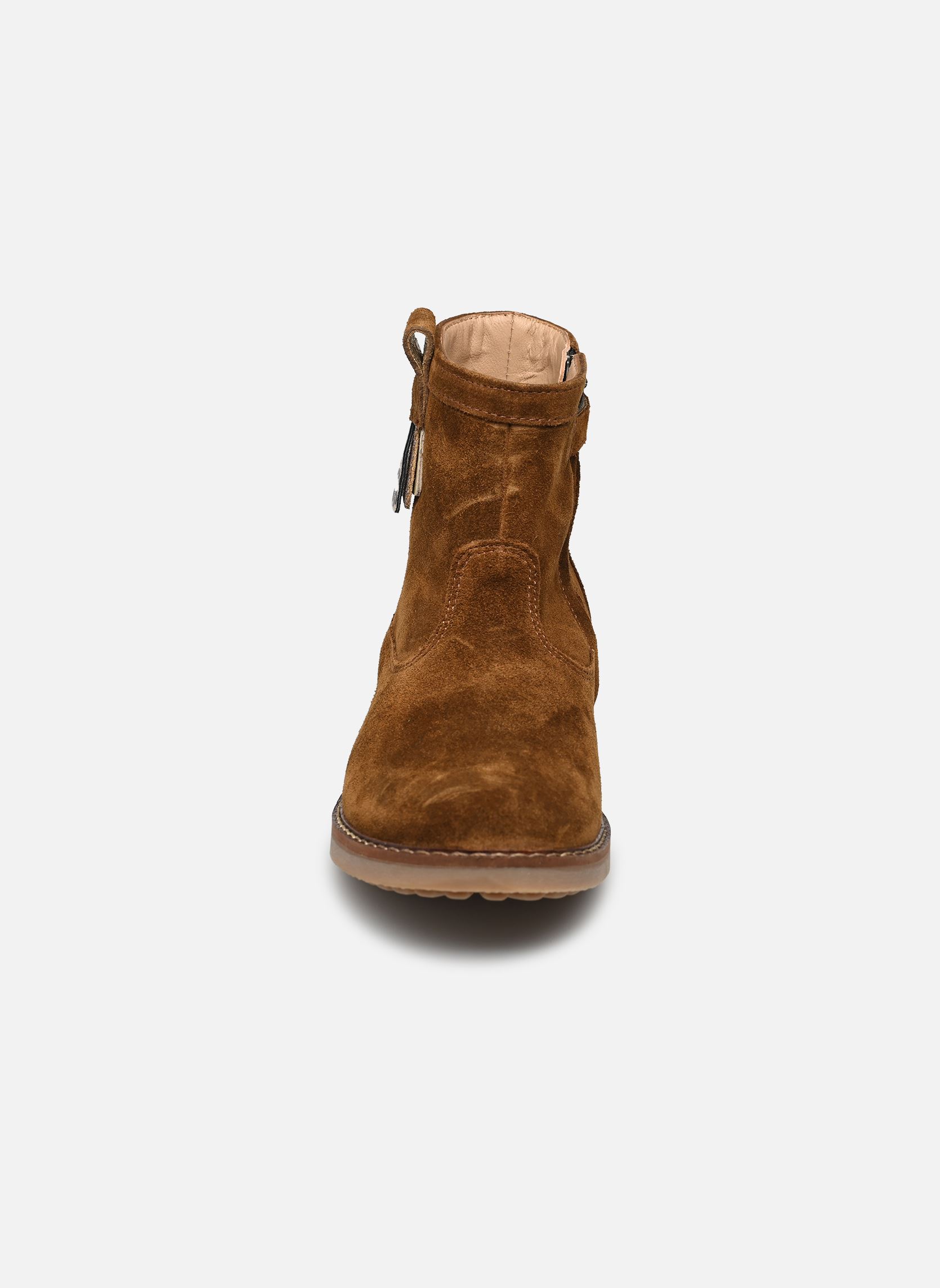 Stiefeletten / Ankle Boots Trip Arty mädchen braun Pom d Api Stiefeletten / Ankle Boots Trip Arty mädchen braun TABACCO
