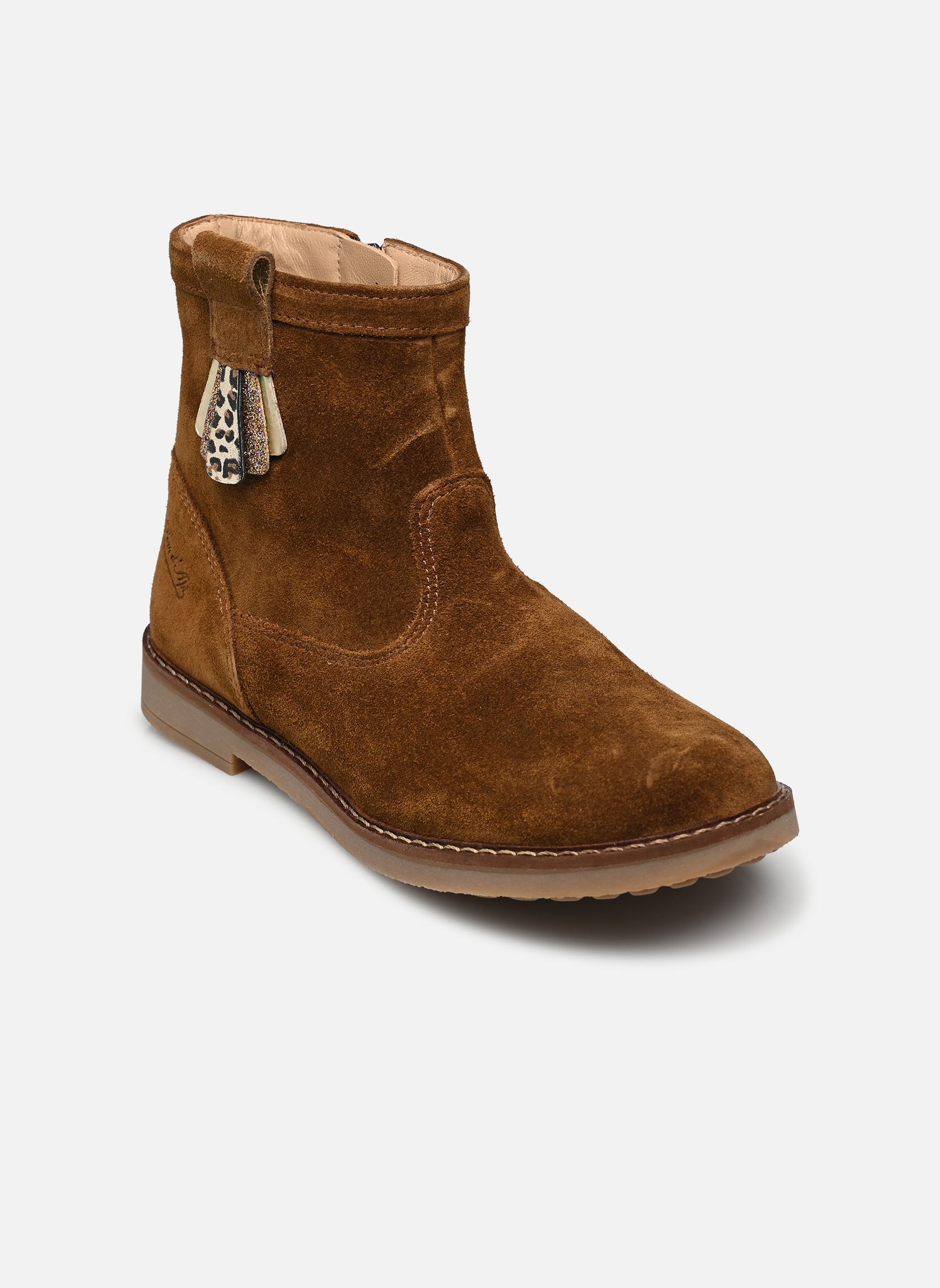 Stiefeletten / Ankle Boots Trip Arty mädchen braun Pom d Api Stiefeletten / Ankle Boots Trip Arty mädchen braun TABACCO