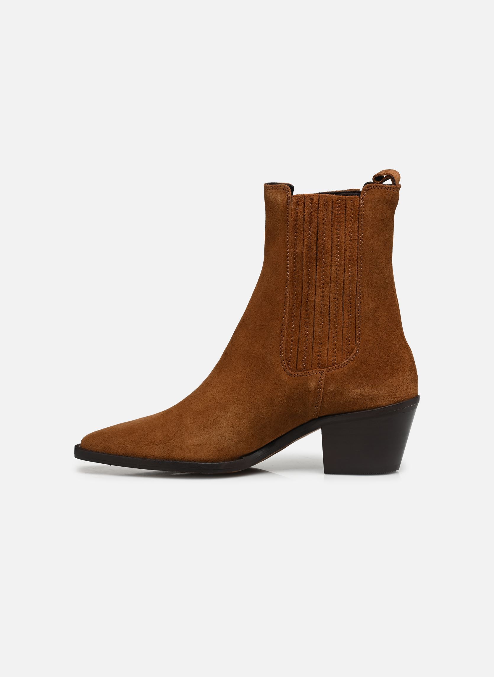 Cowboy boots BIRMAN dames bruin Jonak Cowboy boots BIRMAN dames bruin Croute marron