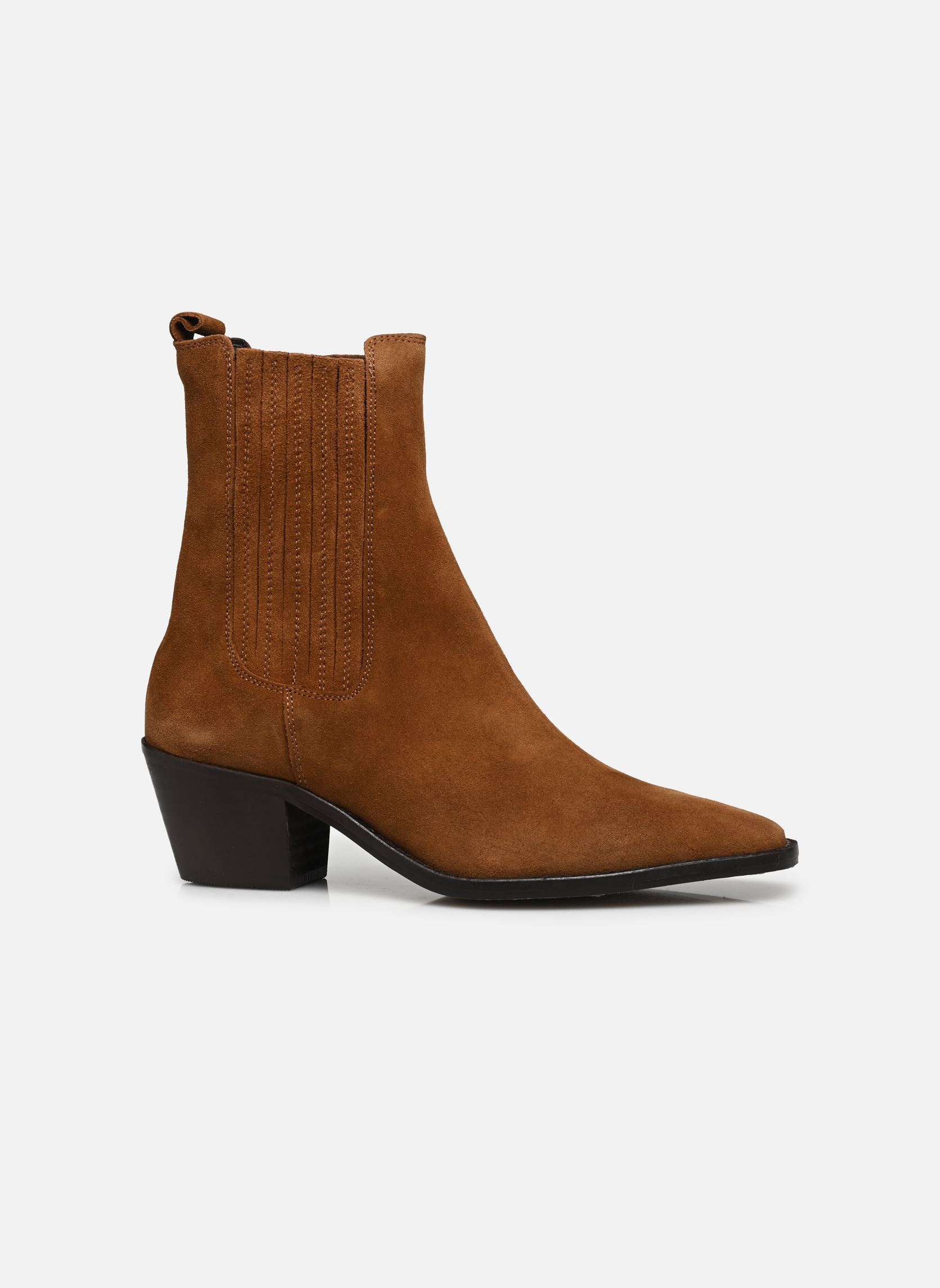 Cowboy boots BIRMAN dames bruin Jonak Cowboy boots BIRMAN dames bruin Croute marron
