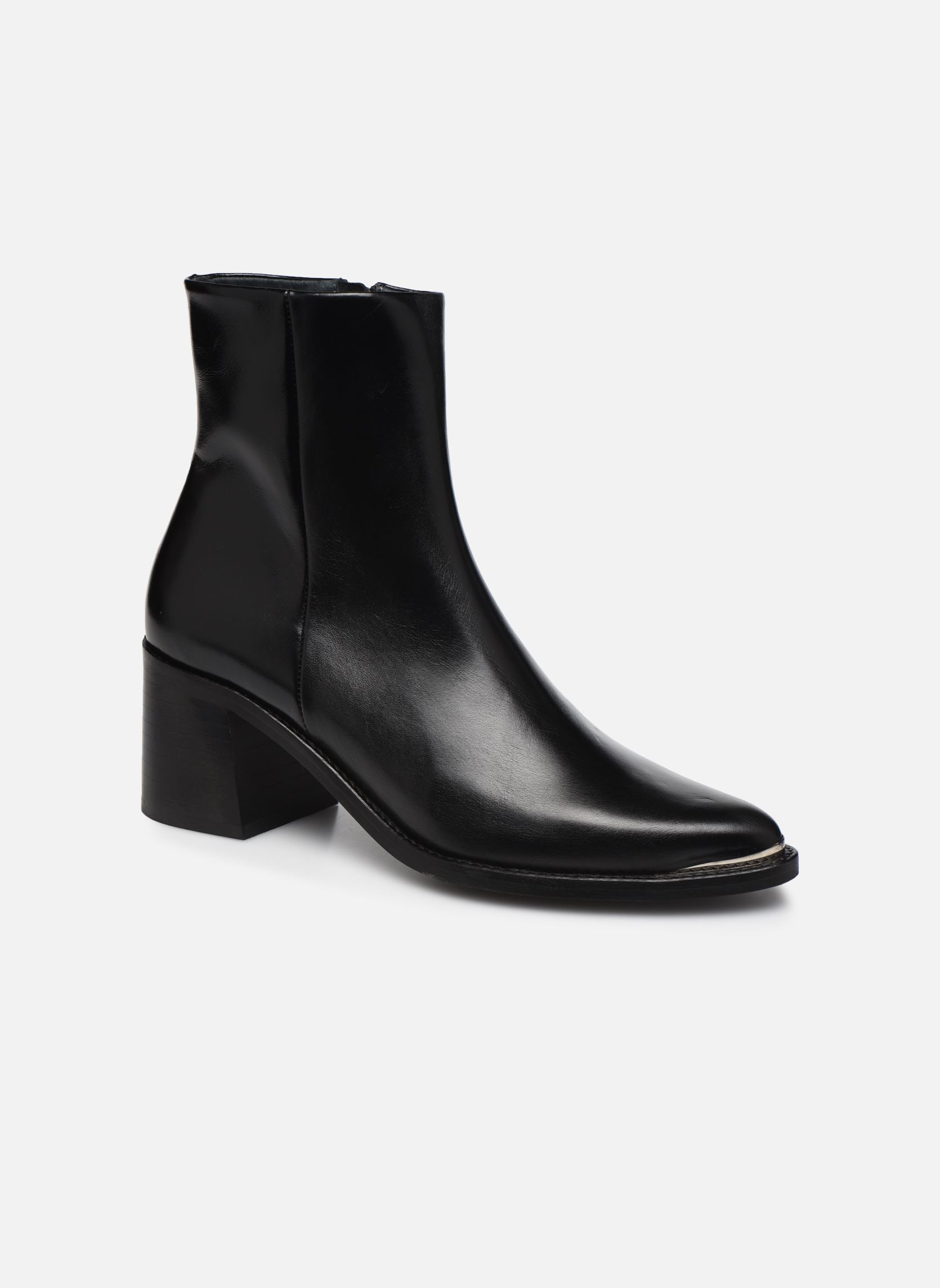 Bottines basses DELO femme noir Jonak Bottines basses DELO femme noir CUIR NOIR