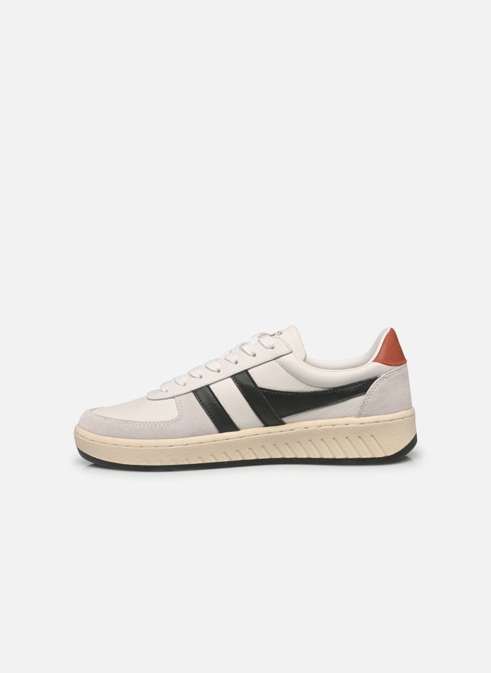 Niedrige Sneaker Grandslam Classic herren weiß Gola Niedrige Sneaker Grandslam Classic herren weiß White/Dark Khaki/Moody Orange