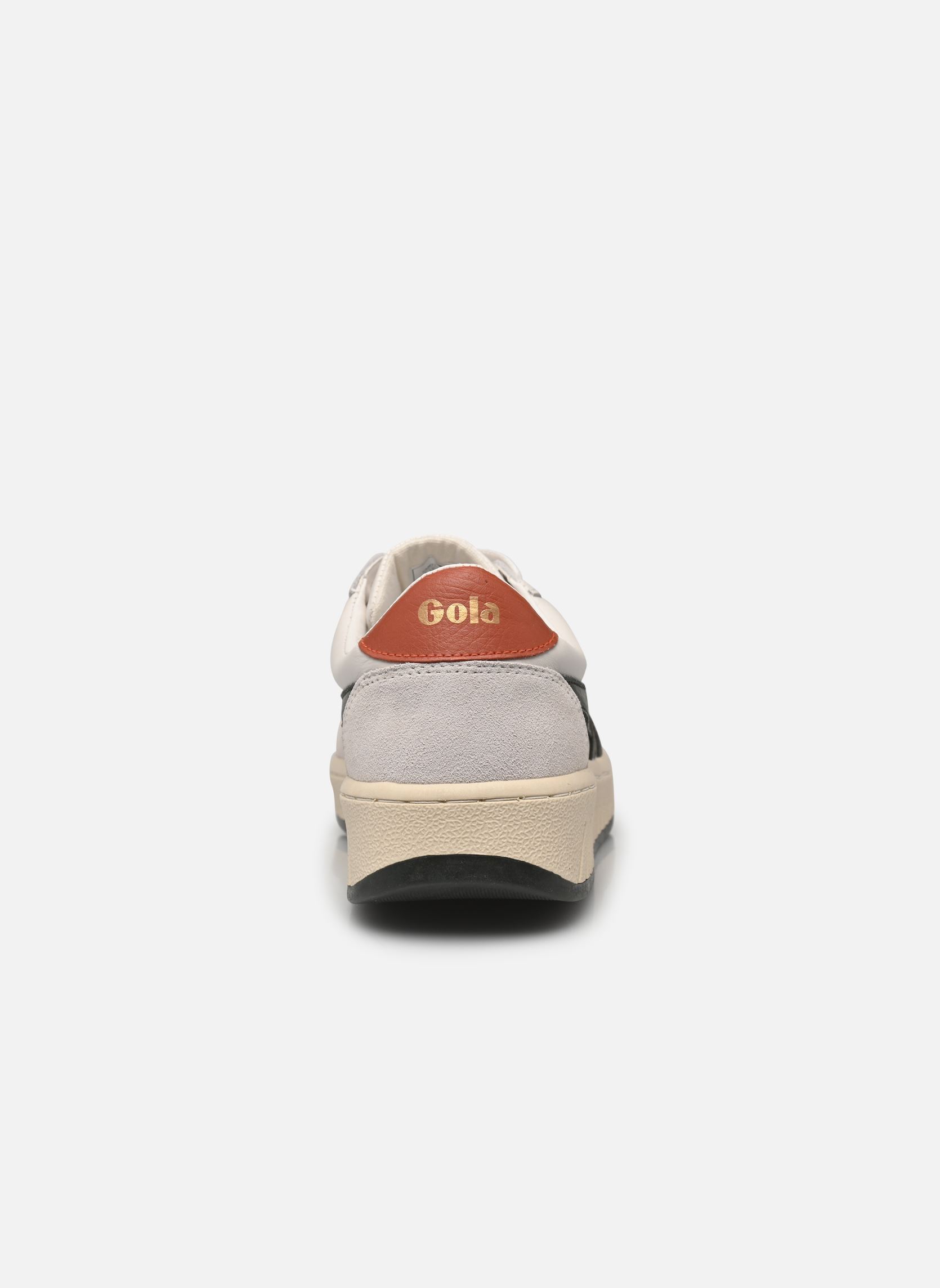 Niedrige Sneaker Grandslam Classic herren weiß Gola Niedrige Sneaker Grandslam Classic herren weiß White/Dark Khaki/Moody Orange