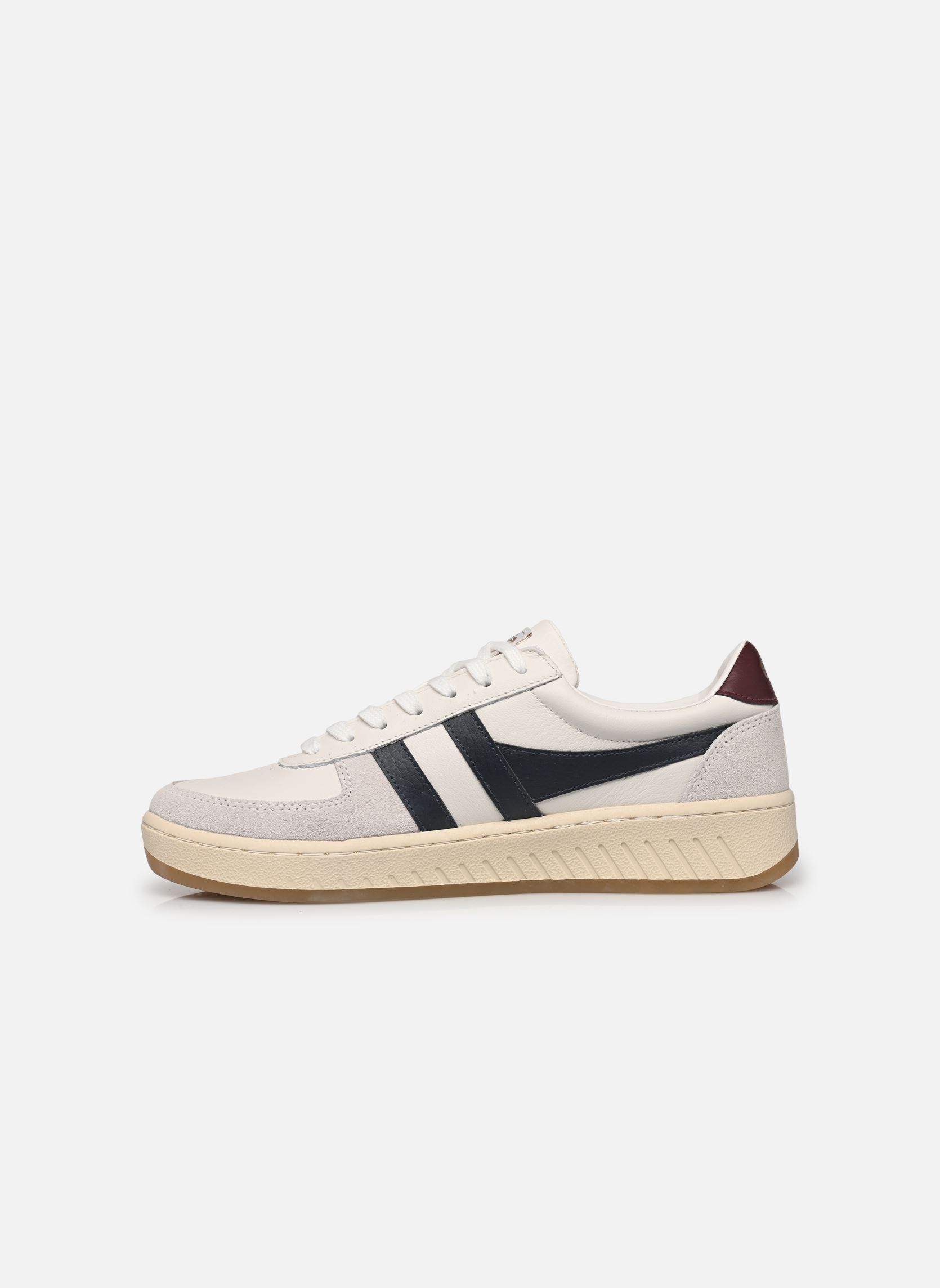 Niedrige Sneaker Grandslam Classic herren weiß Gola Niedrige Sneaker Grandslam Classic herren weiß WHITE/NAVY/BURGUNDY