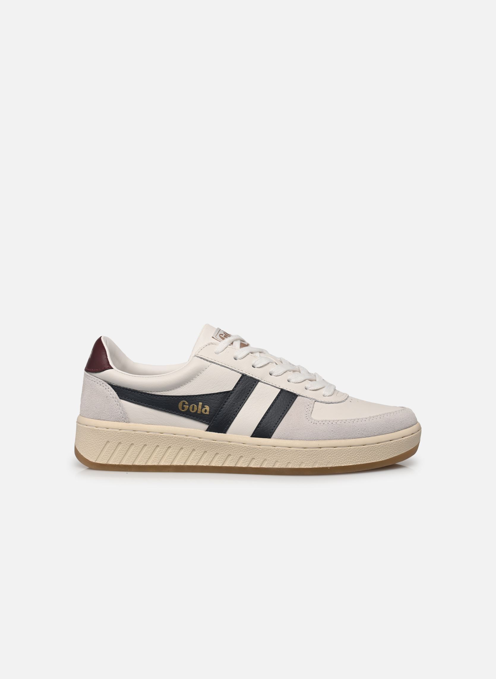 Niedrige Sneaker Grandslam Classic herren weiß Gola Niedrige Sneaker Grandslam Classic herren weiß WHITE/NAVY/BURGUNDY