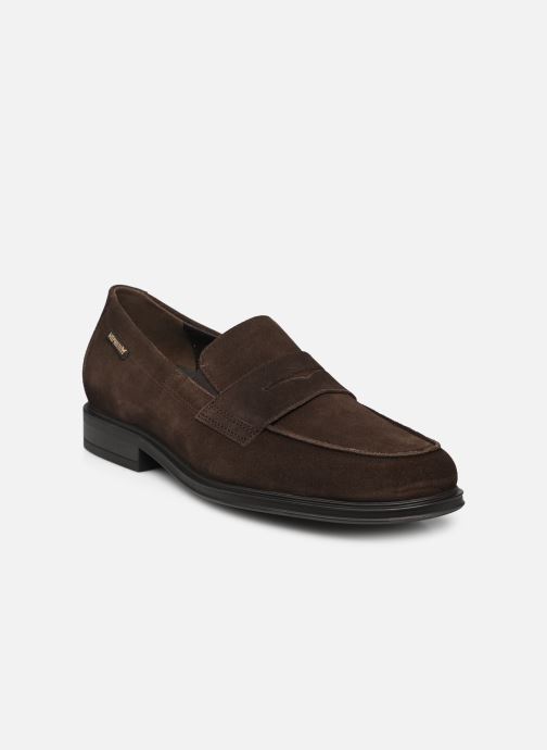 ALGORAS | Homme Mocassins Gris Cuir Velours