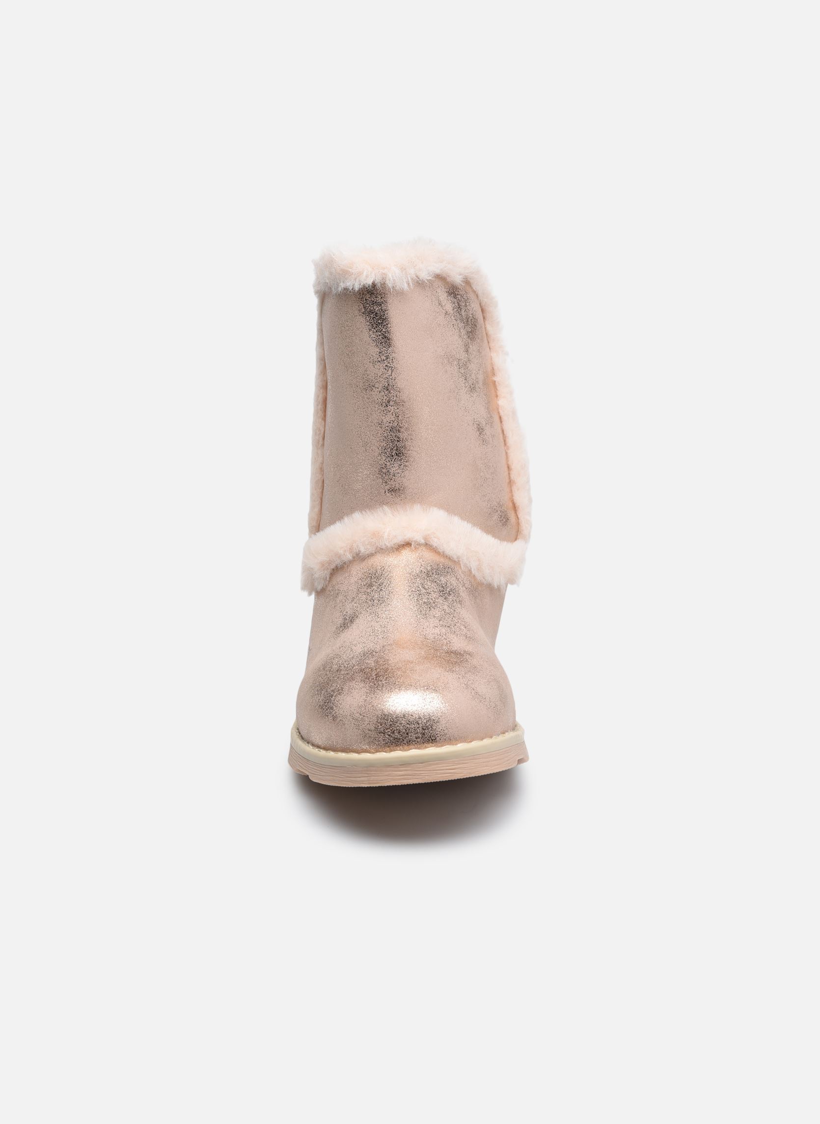 Stiefeletten / Ankle Boots Aldoux mädchen rosa Mod8 Stiefeletten / Ankle Boots Aldoux mädchen rosa ROSE SATIN