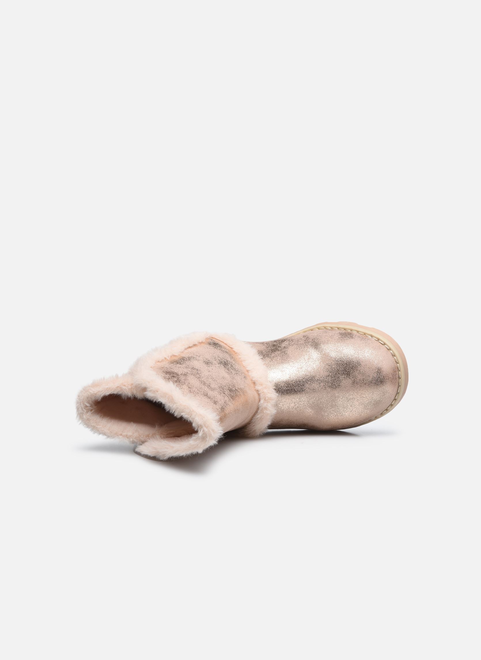 Stiefeletten / Ankle Boots Aldoux mädchen rosa Mod8 Stiefeletten / Ankle Boots Aldoux mädchen rosa ROSE SATIN