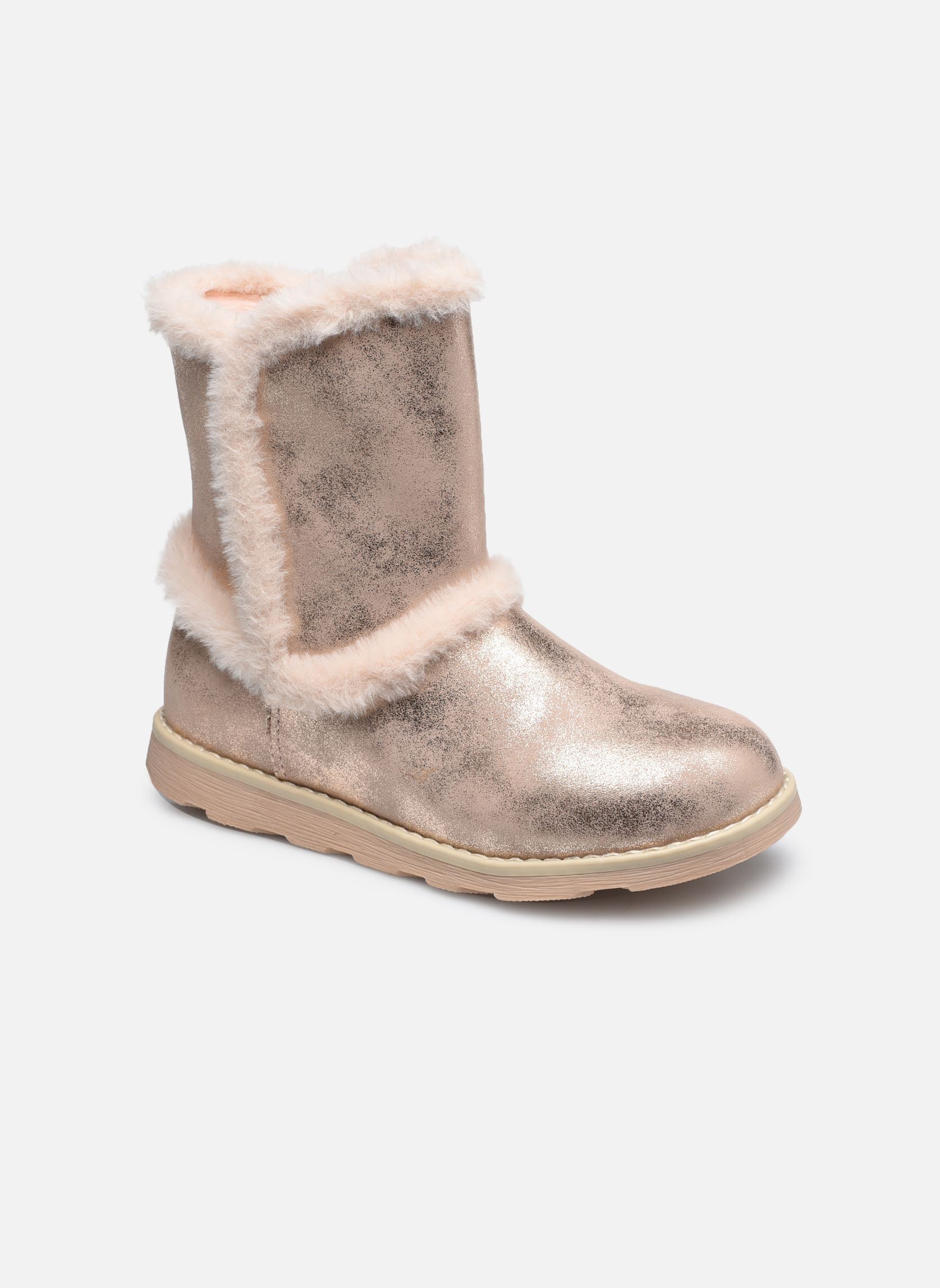 Stiefeletten / Ankle Boots Aldoux mädchen rosa Mod8 Stiefeletten / Ankle Boots Aldoux mädchen rosa ROSE SATIN