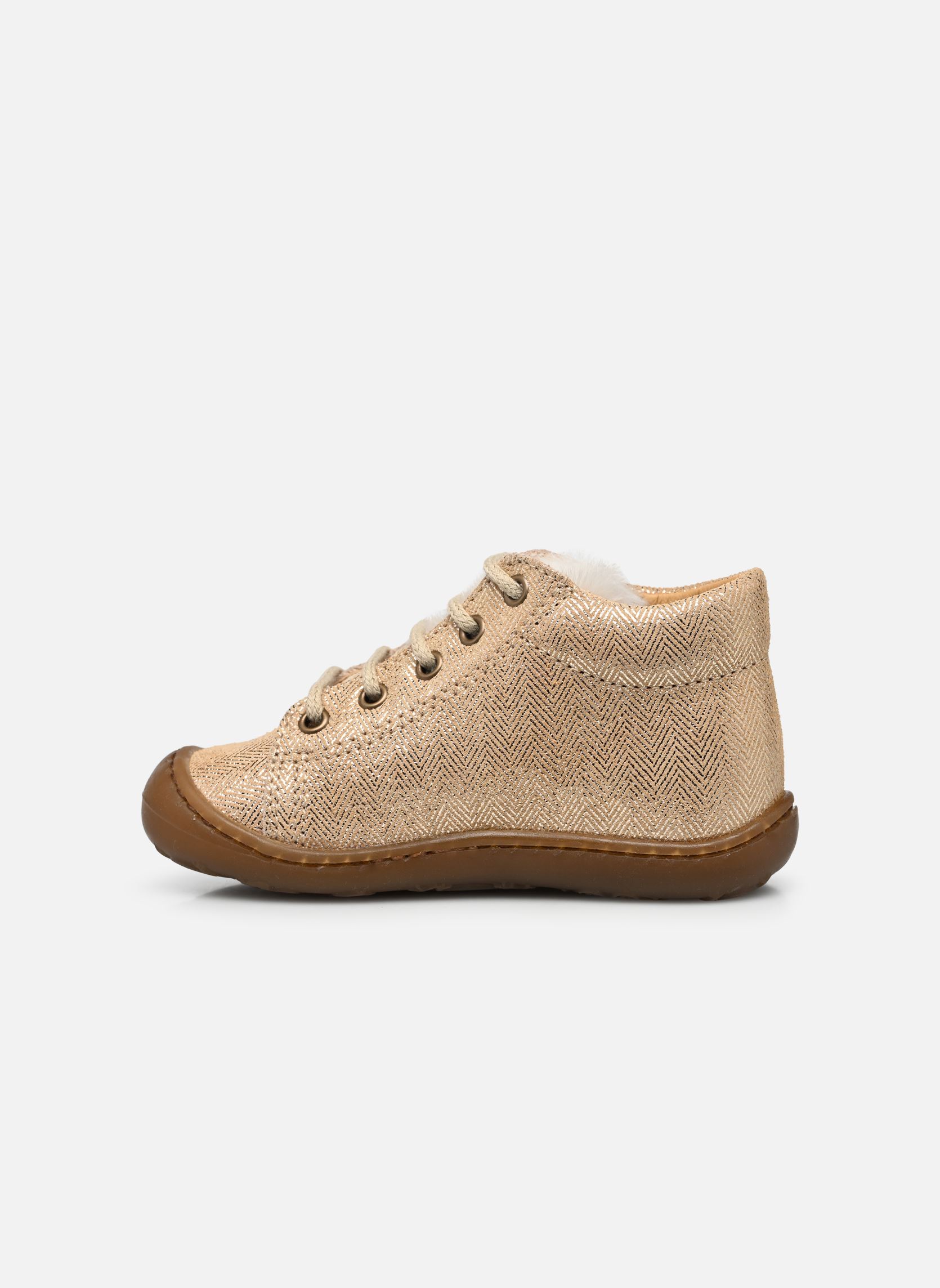 Chaussures premiers pas Joane fille or et bronze Bopy Chaussures premiers pas Joane fille or et bronze OR CHEVRON