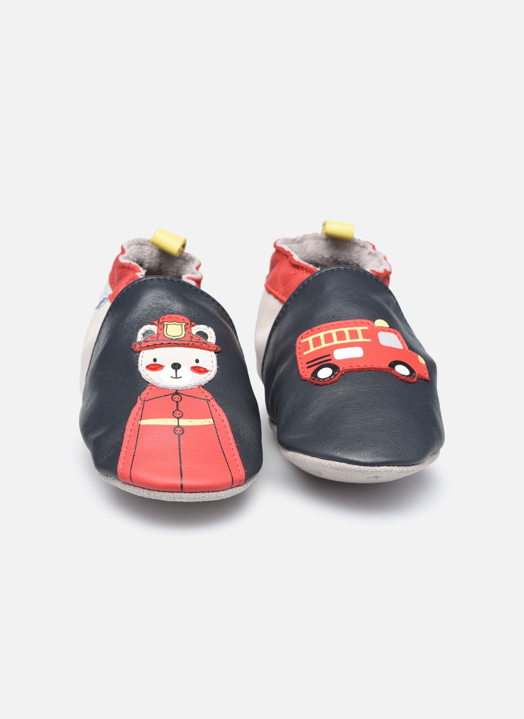 Pantoffels Fireman meerkleurig Robeez Pantoffels Fireman meerkleurig MARINE