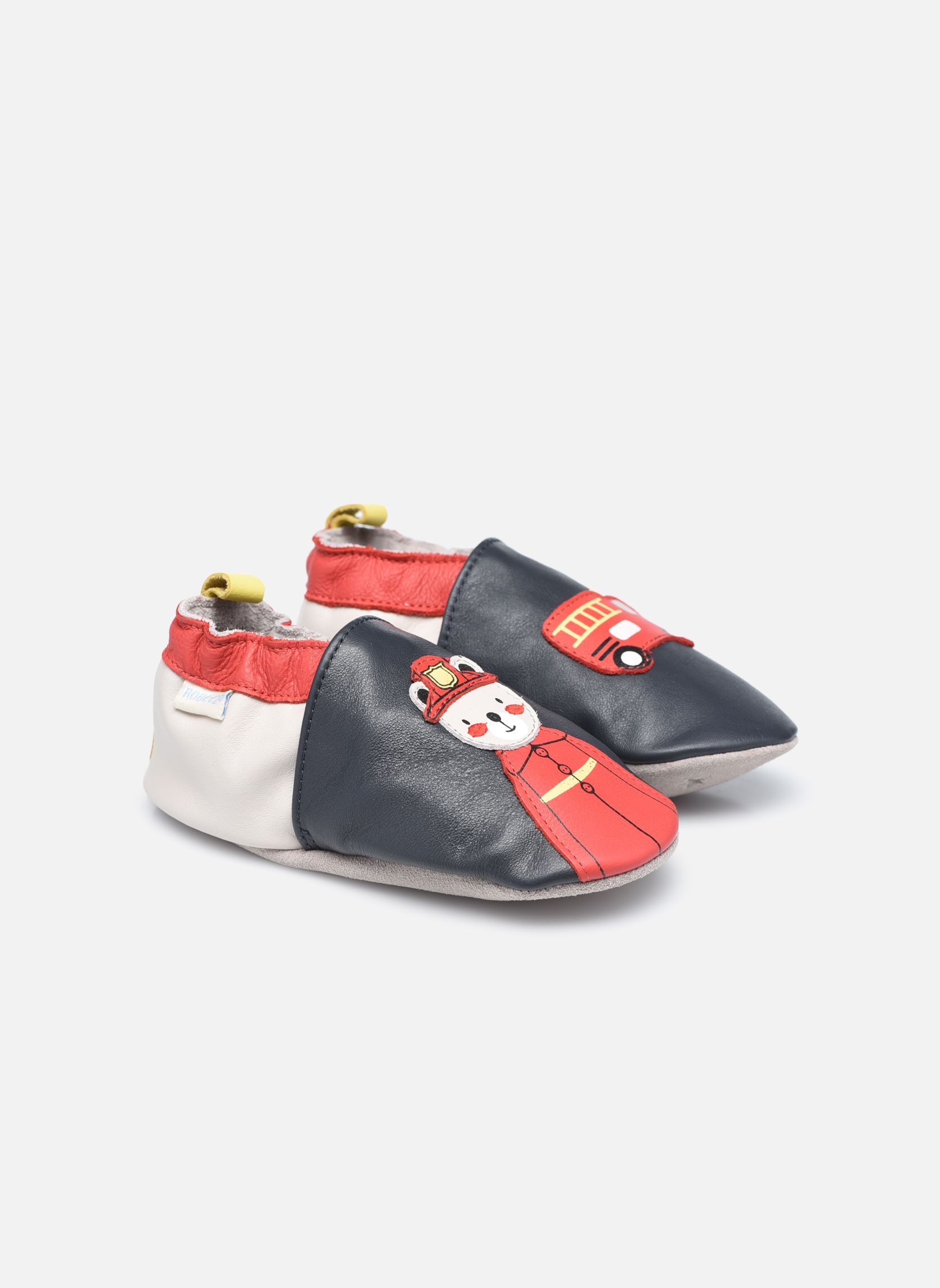 Pantoffels Fireman meerkleurig Robeez Pantoffels Fireman meerkleurig MARINE
