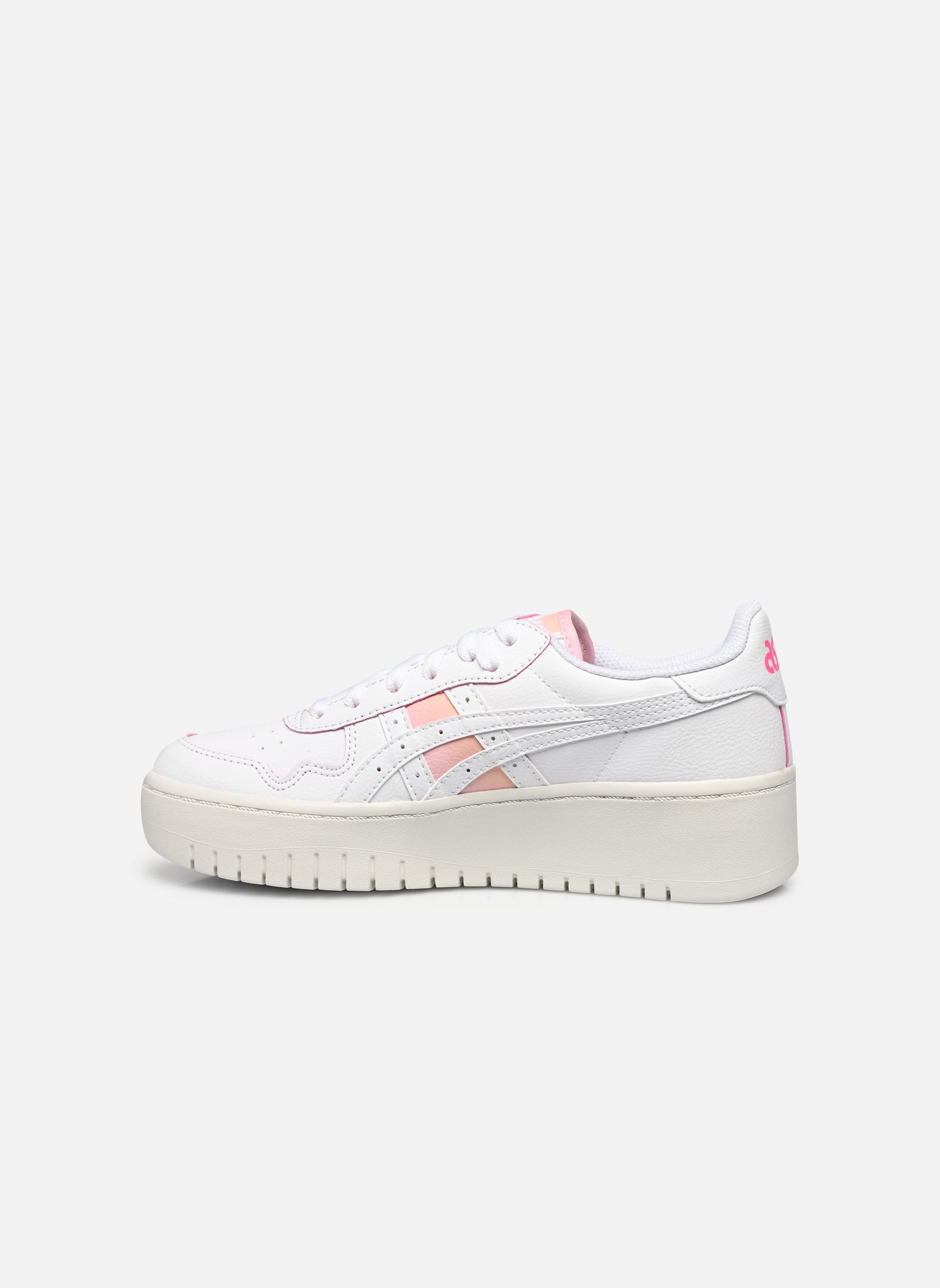 Baskets basses Japan S PF femme blanc Asics Baskets basses Japan S PF femme blanc WHITE/LOTUS PINK