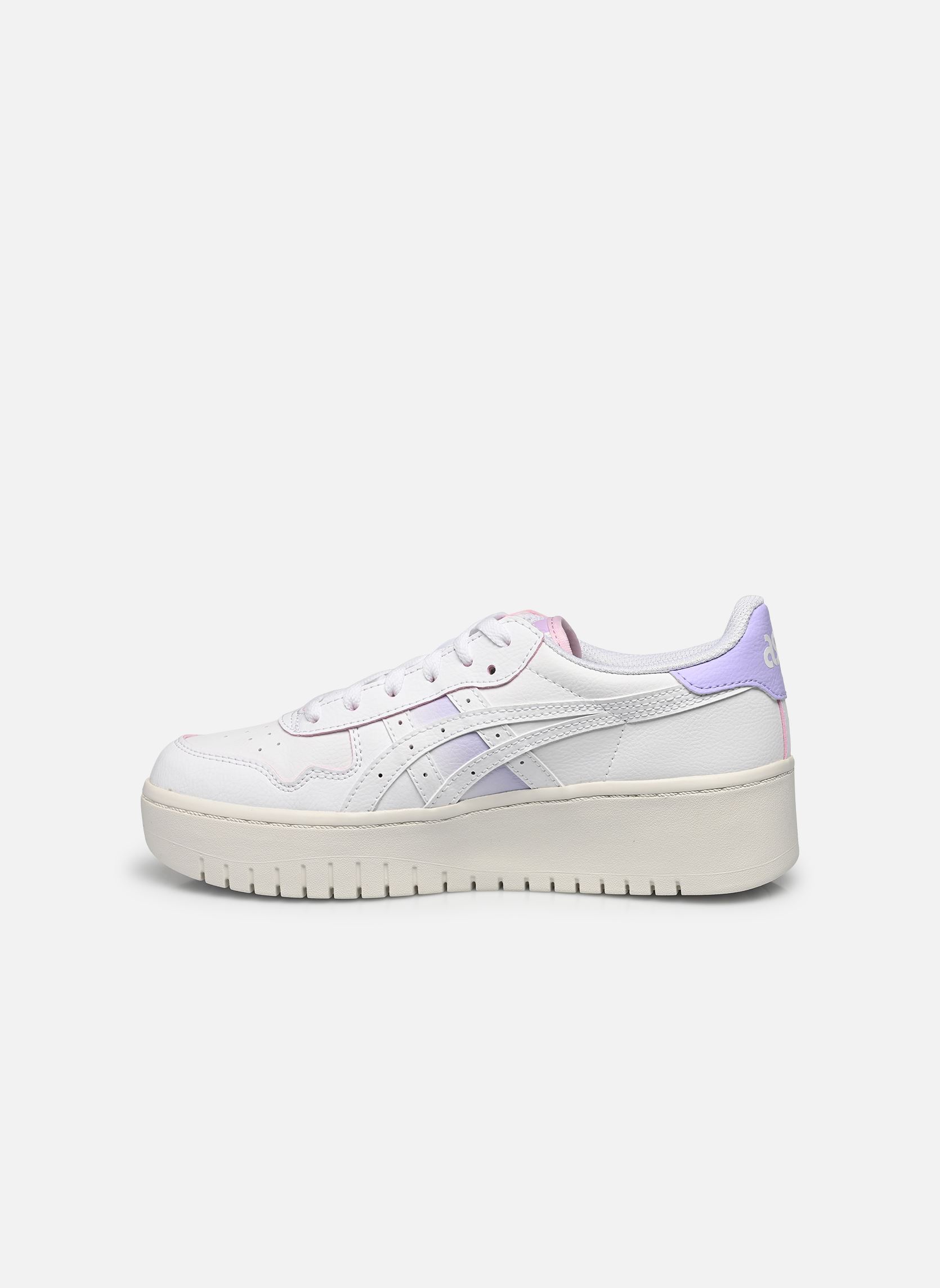 Niedrige Sneaker Japan S PF damen weiß Asics Niedrige Sneaker Japan S PF damen weiß WHITE/VIOLET LIGHT