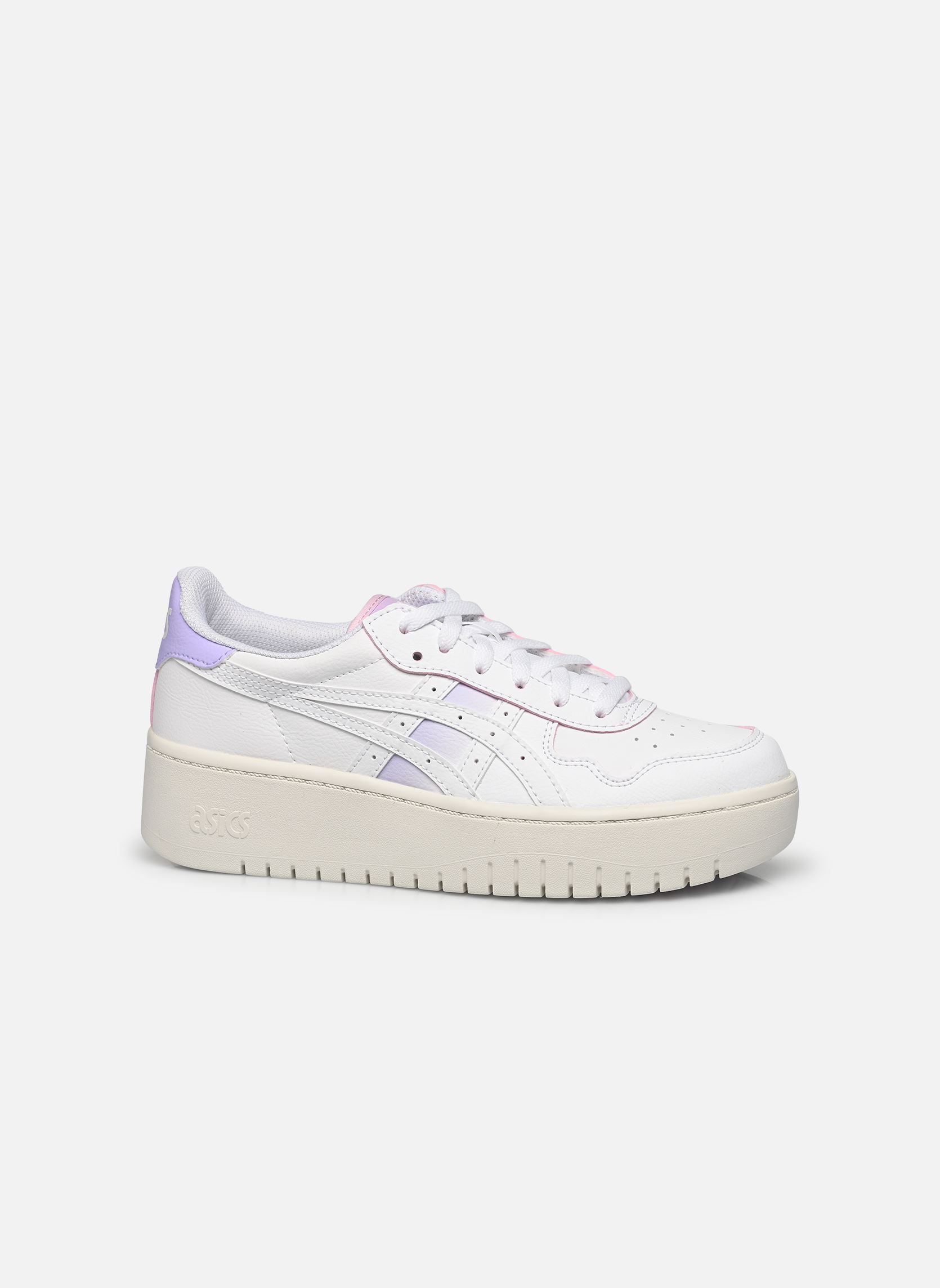 Niedrige Sneaker Japan S PF damen weiß Asics Niedrige Sneaker Japan S PF damen weiß WHITE/VIOLET LIGHT